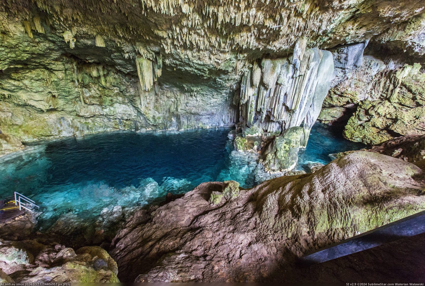 #Lake #Cuba #Cave [Earthporn]  Lake Inside a Cave at Varadero, Cuba [5500x3666] Pic. (Bild von album My r/EARTHPORN favs))