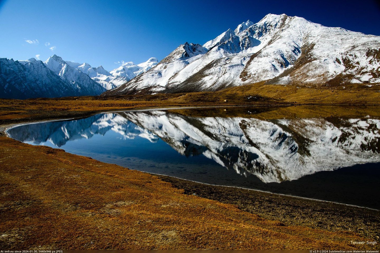#Lake #Lang #India [Earthporn] Lang Tso(Lake), Zanskar, India[2100x1400] Pic. (Obraz z album My r/EARTHPORN favs))
