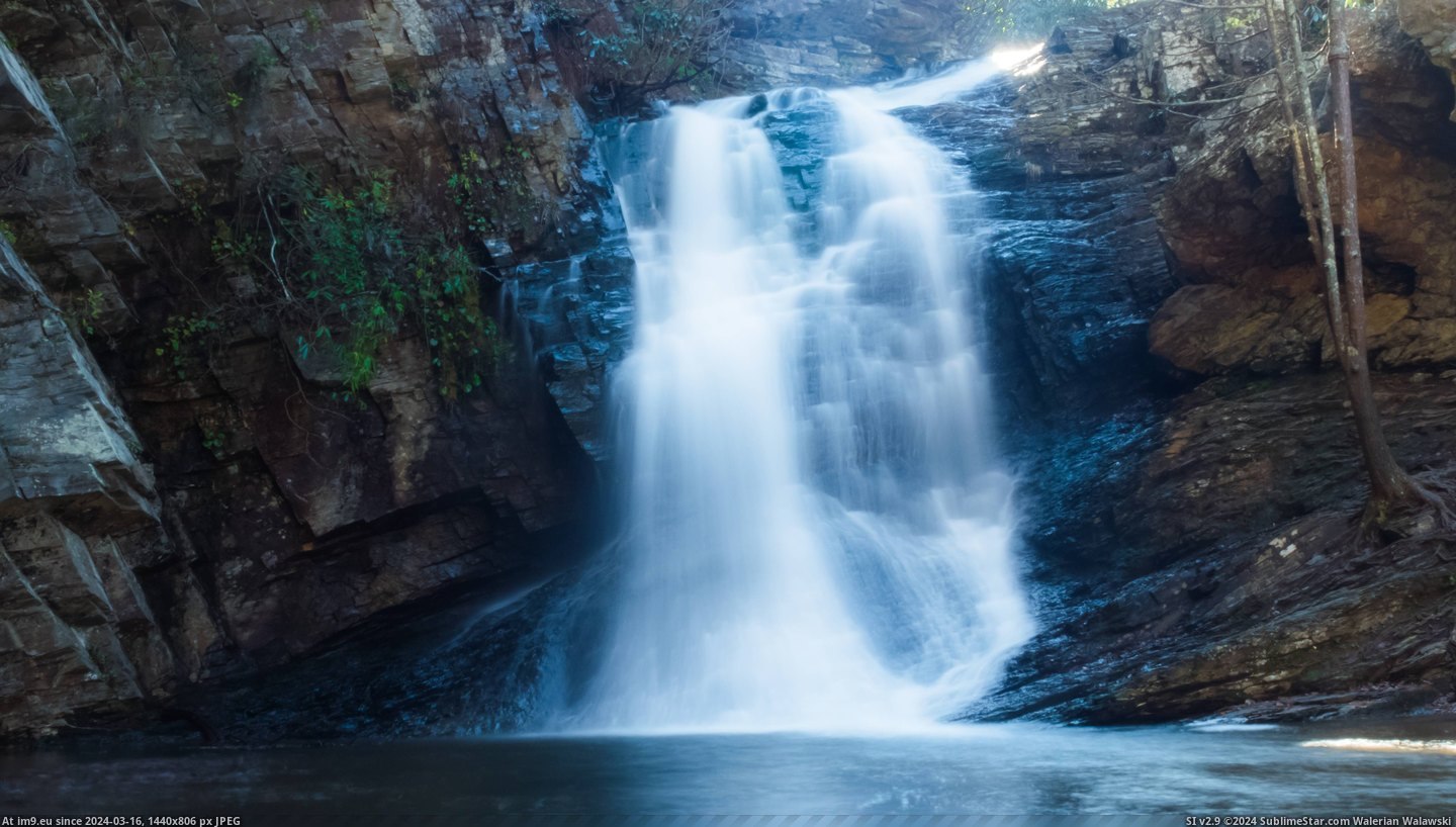 #Falls  #Cascade [Earthporn] Lower Cascade Falls, Danbury, NC  [4533x2550] Pic. (Obraz z album My r/EARTHPORN favs))
