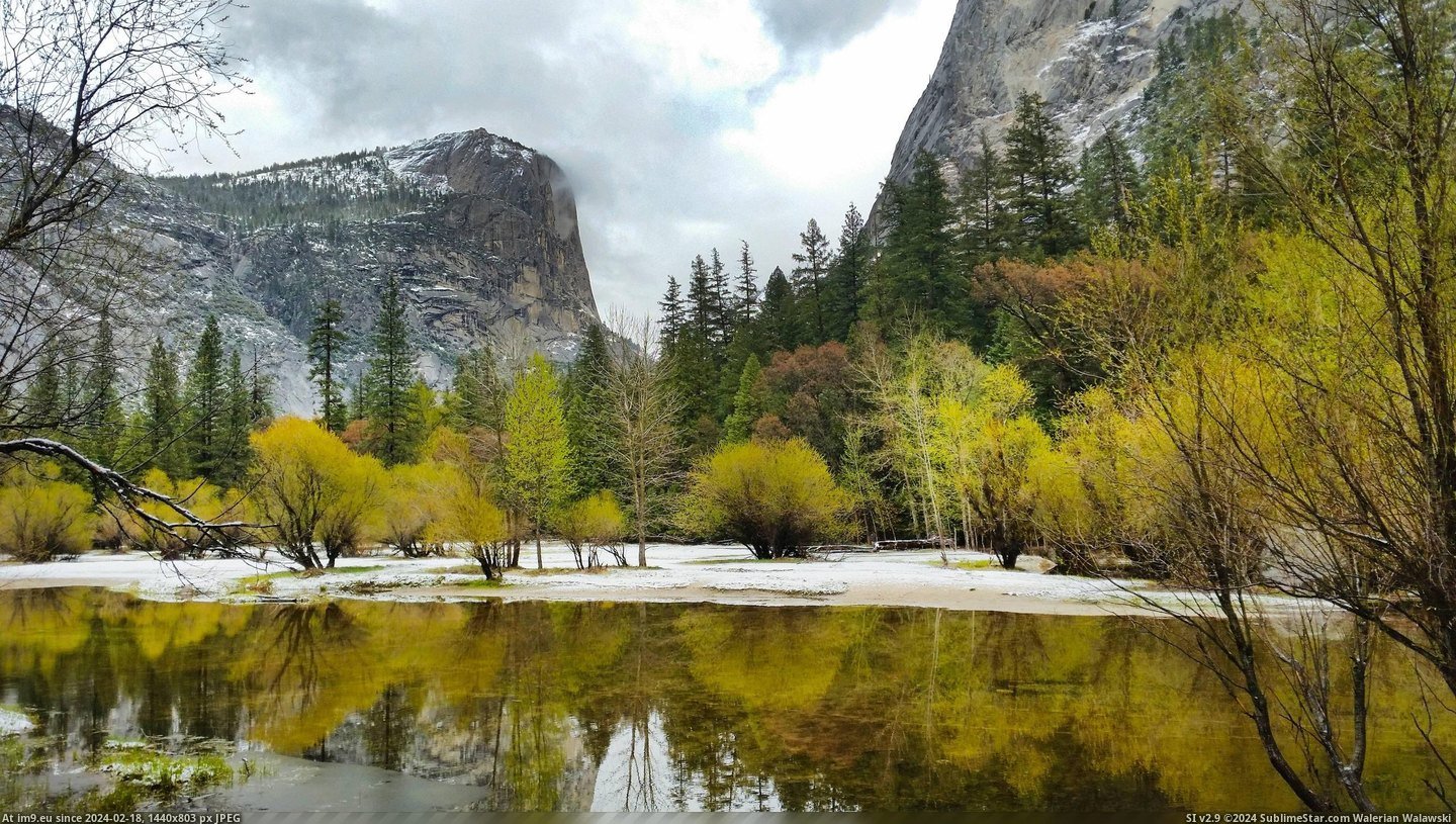 #Mirror #Park #Yosemite #National #Lake [Earthporn] Mirror Lake, Yosemite National Park. [2656x1494] Pic. (Изображение из альбом My r/EARTHPORN favs))