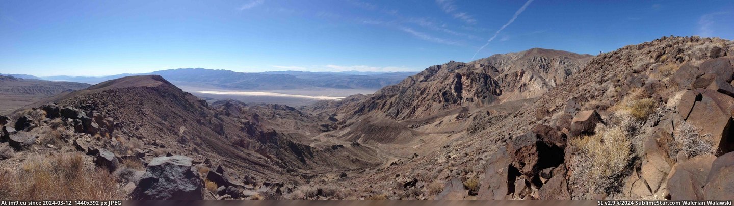 #Desert #000ft #8832x2426 #Mojave [Earthporn] Mojave Desert, CA @6,000ft [8832x2426] [OC] Pic. (Obraz z album My r/EARTHPORN favs))