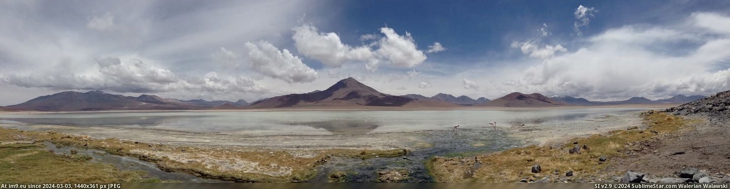 #Picture #Amazing #Chile #Travelling #Sister #Desert [Earthporn] My sister is travelling in Chile and took this amazing picture in the Atacama Desert [2048x525] Pic. (Image of album My r/EARTHPORN favs))