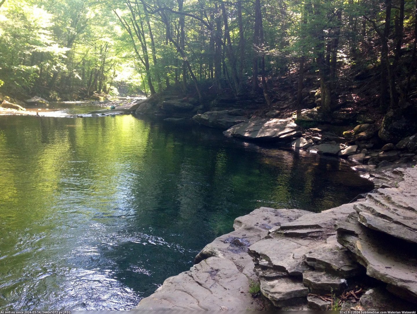 #Valley #River #2048x1536 #Peekamoose #Pool #Natural [Earthporn] Natural pool in a river near Peekamoose Valley, NY [2048x1536] Pic. (Изображение из альбом My r/EARTHPORN favs))