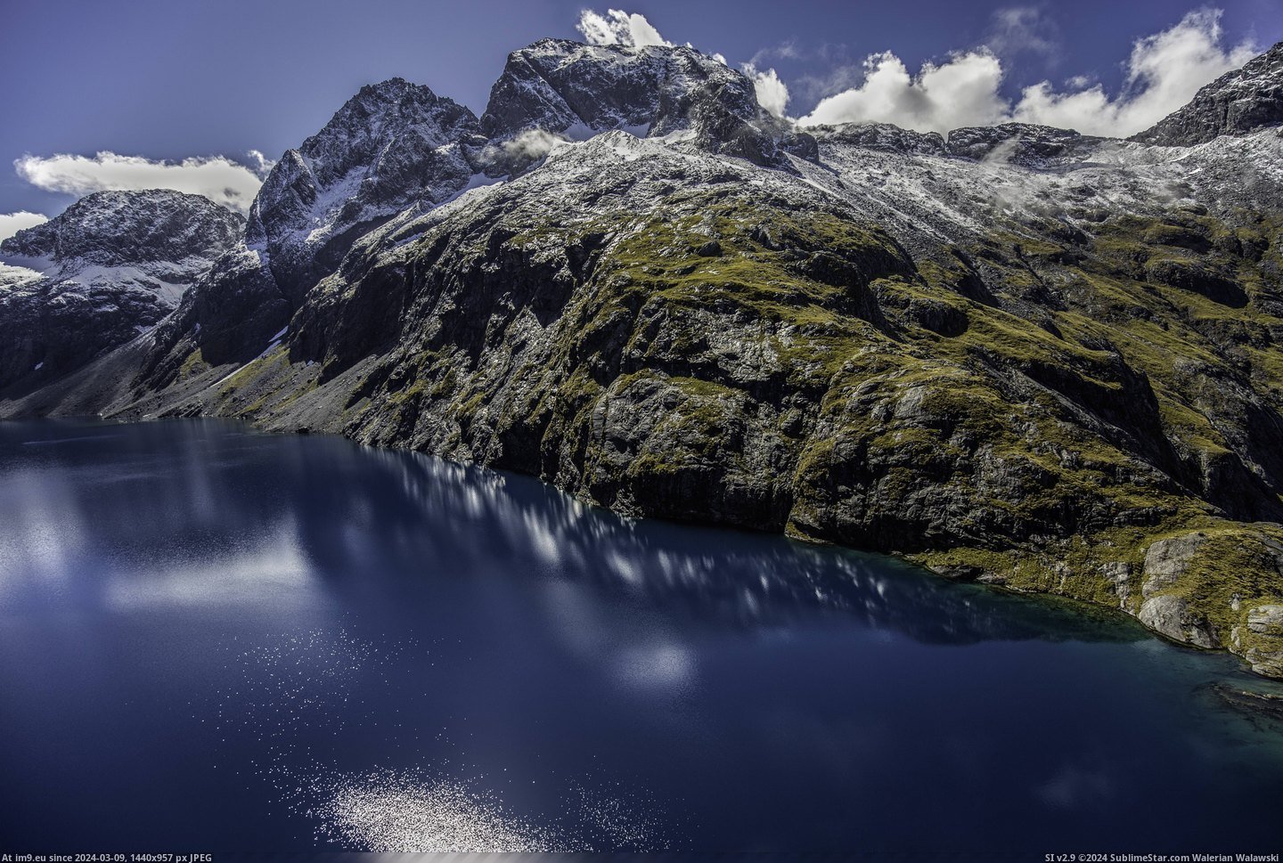 #Park #National #Lake #Naturally #Fiordland #Blue #Water #5760x3840 [Earthporn] Naturally Blue Water, Over Lake Erskine, Fiordland National Park  [5760x3840] Pic. (Obraz z album My r/EARTHPORN favs))