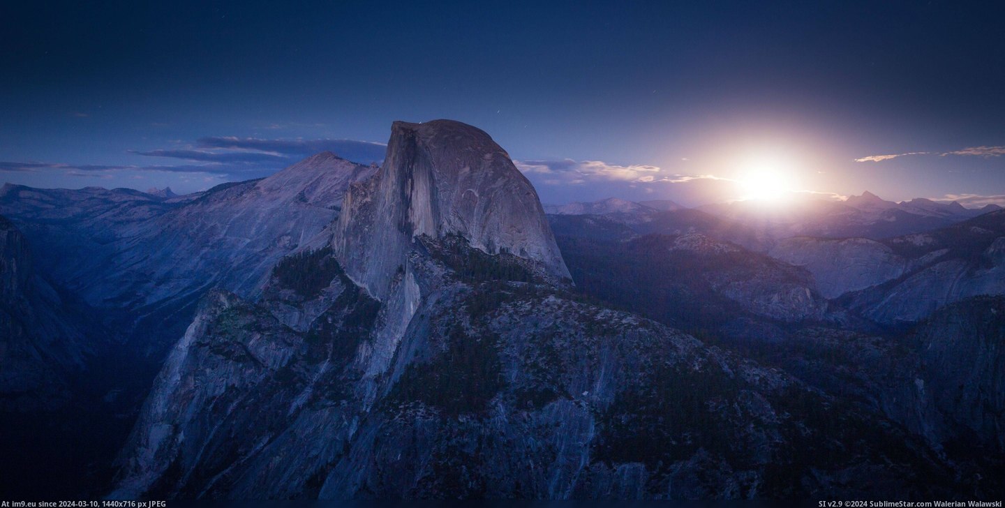 #Wallpaper #Big #Beautiful #Mountains #Highres #Moonrise #4320x2172 #Yosemite #Moon #Blood #Peace [Earthporn] OC - 'Blood Moonrise' - Yosemite During the Big Blood Moon on 10-8-14 -[4320x2160] Pic. (Obraz z album My r/EARTHPORN favs))