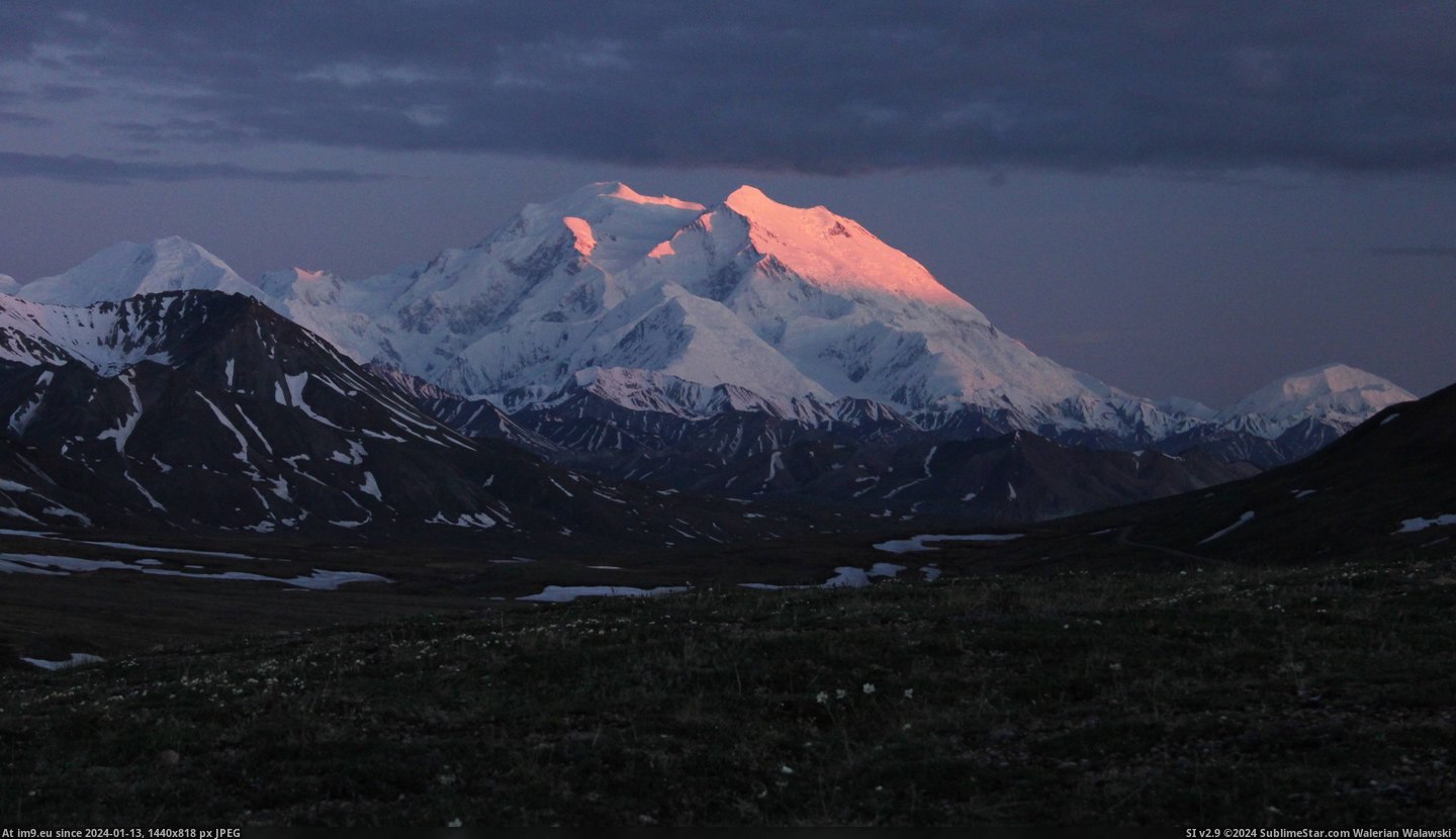 #Park #National #Sunset #Midnight #Denali #Watchful #Mckinley #Eye #Alaska #Camping [Earthporn] [OC] Camping under the watchful eye of Mt. McKinley, Denali National Park, Alaska during the midnight sunset [4692x2 Pic. (Image of album My r/EARTHPORN favs))