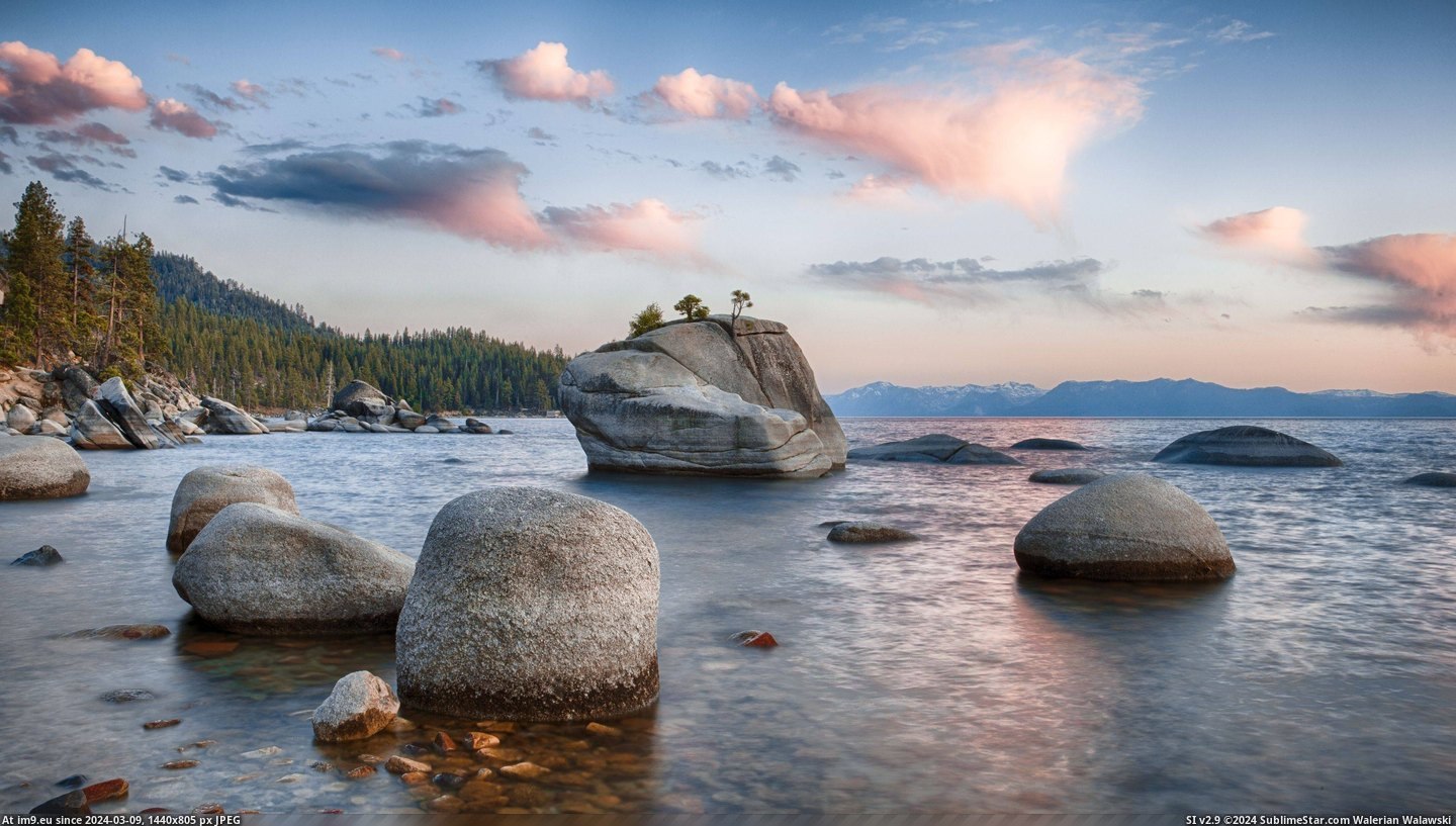 #Lake #Tahoe #Bonsai #Rock [Earthporn] OC - Pic I Took of Bonsai Rock, Lake Tahoe [5757 × 3238] Pic. (Obraz z album My r/EARTHPORN favs))