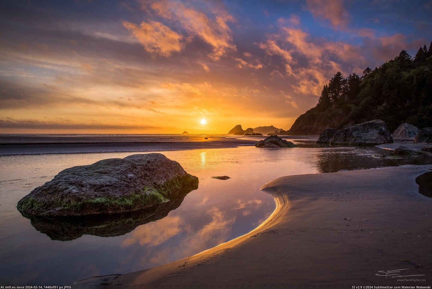 #Beach #Sunset #River #Perspective #Trinidad #2nd #Meets #2048x1365 [Earthporn] OC - 'Where River Meets Beach - 2nd Perspective' - Trinidad, CA - Moonstone Beach Sunset 6-3-15 [2048x1365] Pic. (Image of album My r/EARTHPORN favs))