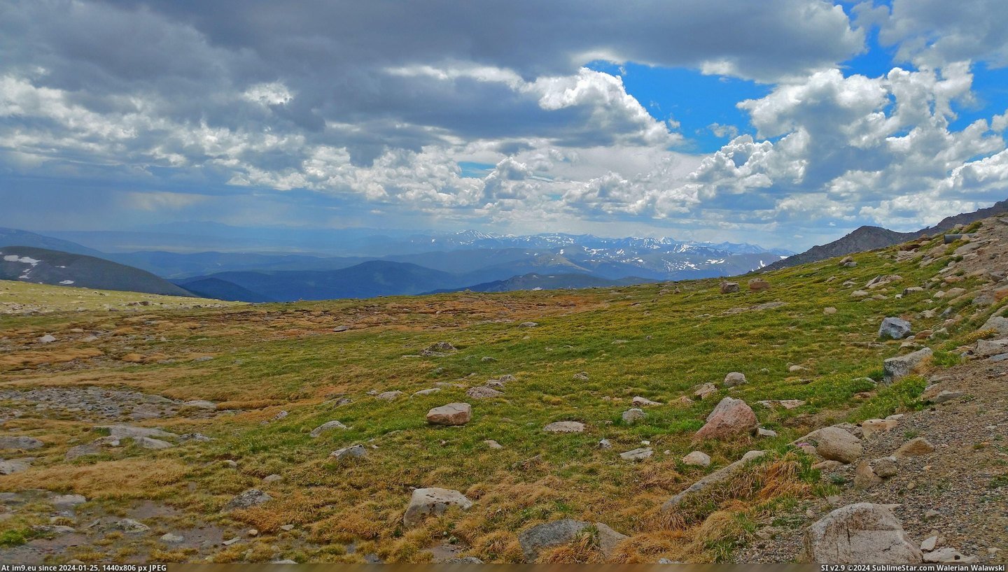 #North #Road #Mount #Evans #Paved #Colorado #America #Highest [Earthporn] On the highest paved road in North America: Mount Evans, Colorado (3984x2241) [OC] Pic. (Изображение из альбом My r/EARTHPORN favs))