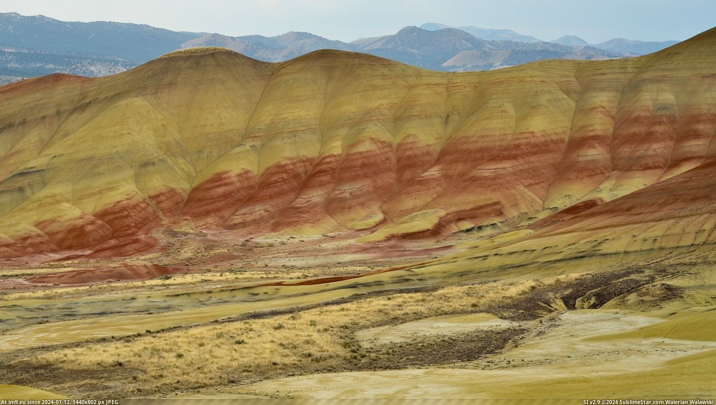#Photo #Park #National #Alexander #Jonathan #Wheeler #County #Painted #Hills [Earthporn] Painted Hills National Park Wheeler County, OR. (Photo by Jonathan Alexander) [OC] [2354 × 1323] Pic. (Obraz z album My r/EARTHPORN favs))