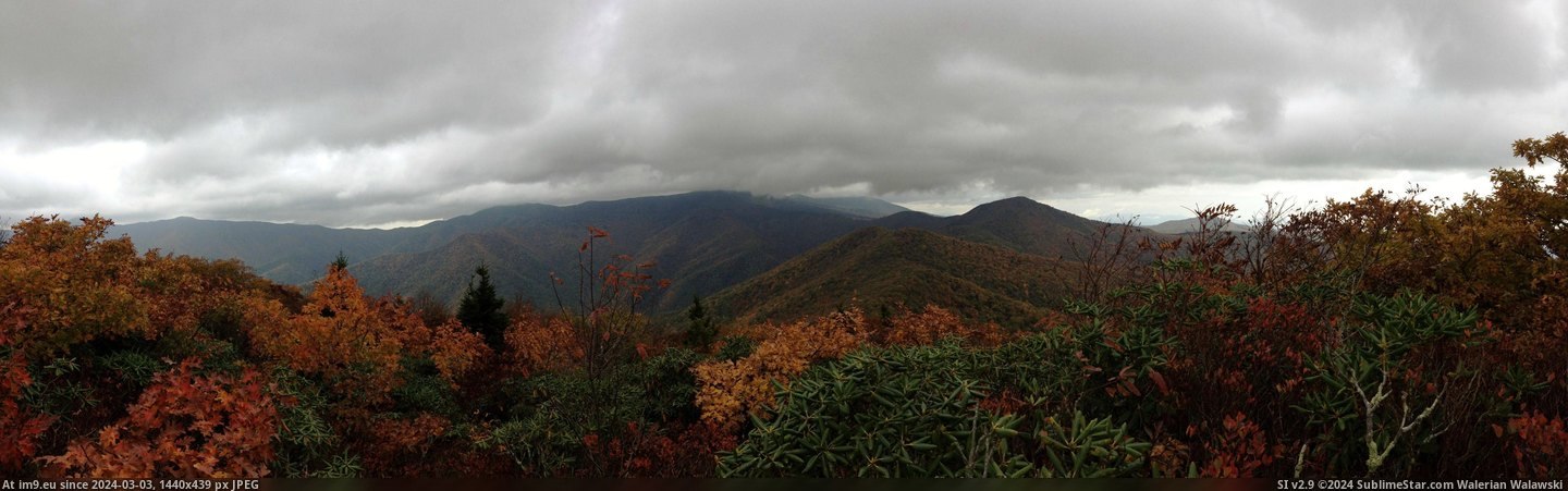#Mountain  #Panoramic [Earthporn] Panoramic View from Graybeard Mountain, NC (5378x1653) Pic. (Изображение из альбом My r/EARTHPORN favs))