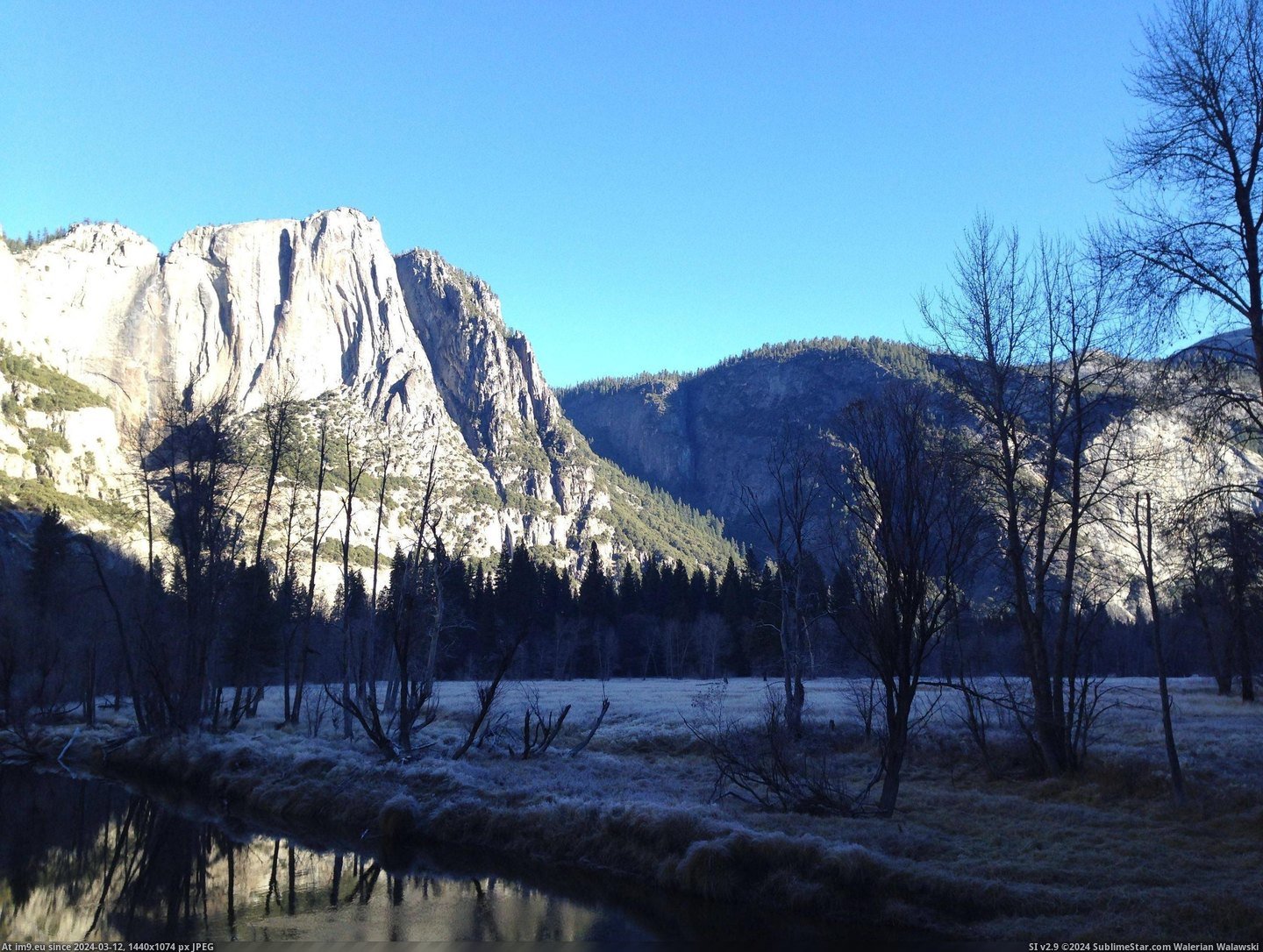 #Picture #Yosemite #Frosty #Morning [Earthporn] Picture I took on a frosty morning in Yosemite [2938 x 2203] Pic. (Bild von album My r/EARTHPORN favs))