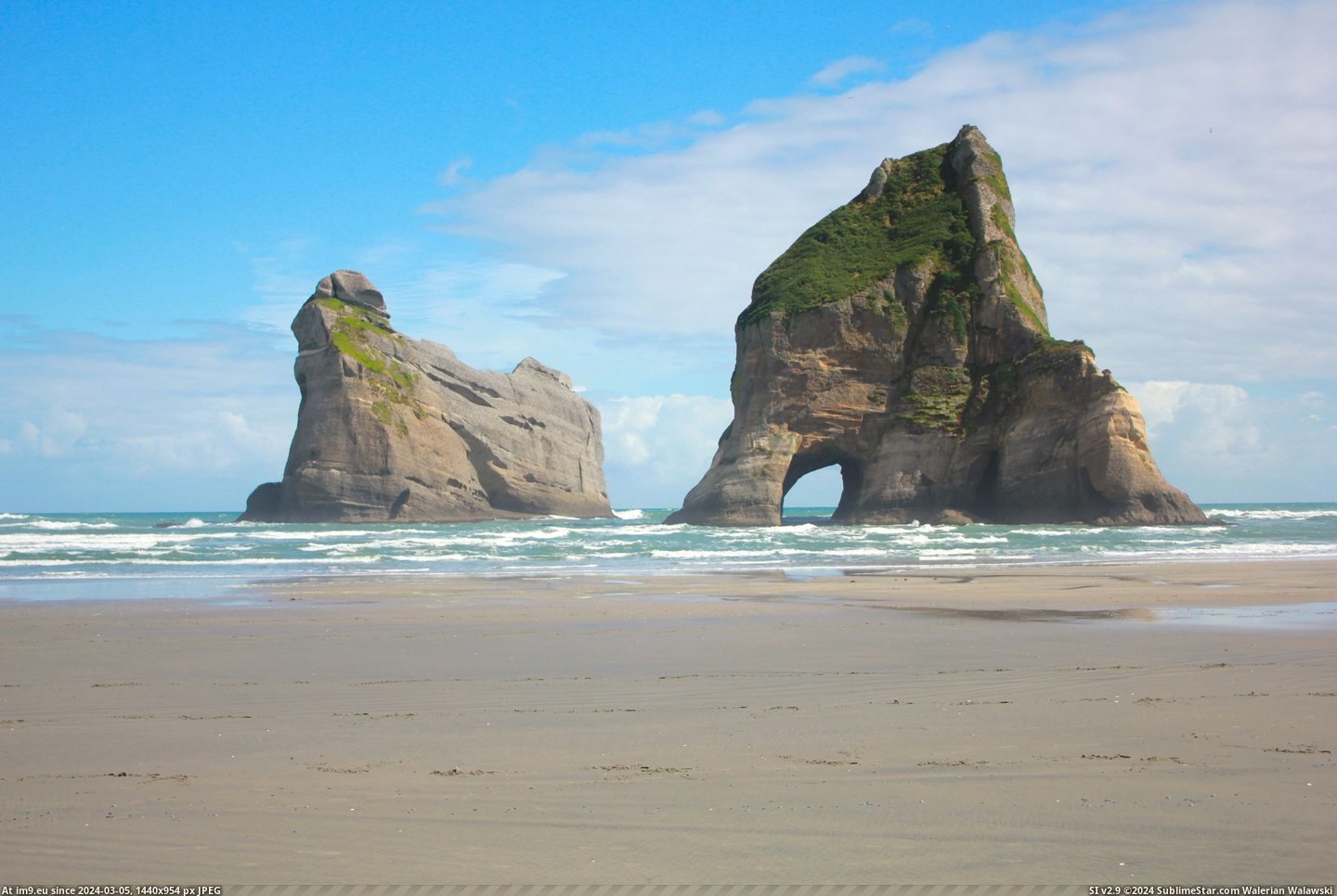 #Zealand #Islands #Puponga #3110x2073 #Archway [Earthporn] Puponga, Archway islands, New Zealand [3110x2073] Pic. (Изображение из альбом My r/EARTHPORN favs))