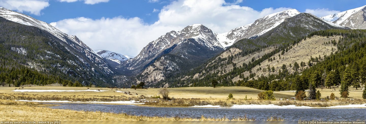 #Park #Mountain #Rocky #National [Earthporn] Rocky Mountain National Park  (8885x2961) Pic. (Obraz z album My r/EARTHPORN favs))