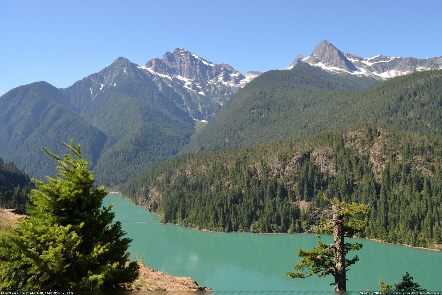 #Lake #North #Cascades #Ross #4928x3264 [Earthporn] Ross Lake, North Cascades, WA  [4928x3264] Pic. (Obraz z album My r/EARTHPORN favs))