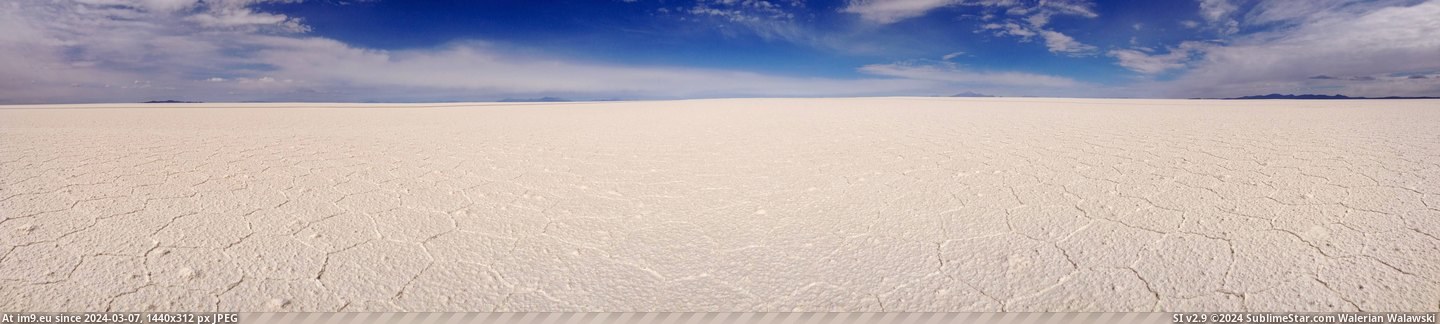 #Earth #Largest #Bolivia #Uyuni #Salar #Flat #Salt [Earthporn] Salar De Uyuni, Bolivia. The largest salt flat on Earth. [10800x2354] [OC] Pic. (Bild von album My r/EARTHPORN favs))