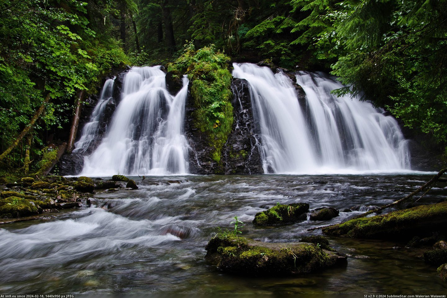 #Falls #Salmon #Juneau #Creek [Earthporn] Salmon Creek Falls, Juneau, AK [4,744x3,142] Pic. (Obraz z album My r/EARTHPORN favs))