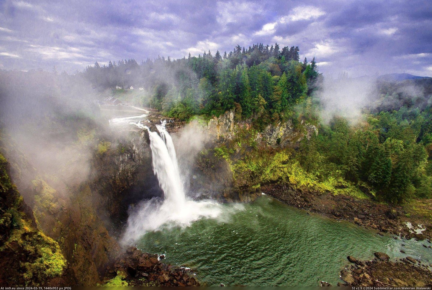 #City #Falls #Snoqualmie #Washington #Fall [Earthporn] Snoqualmie Falls, Fall City, Washington [2,304 x 1,536] Pic. (Bild von album My r/EARTHPORN favs))