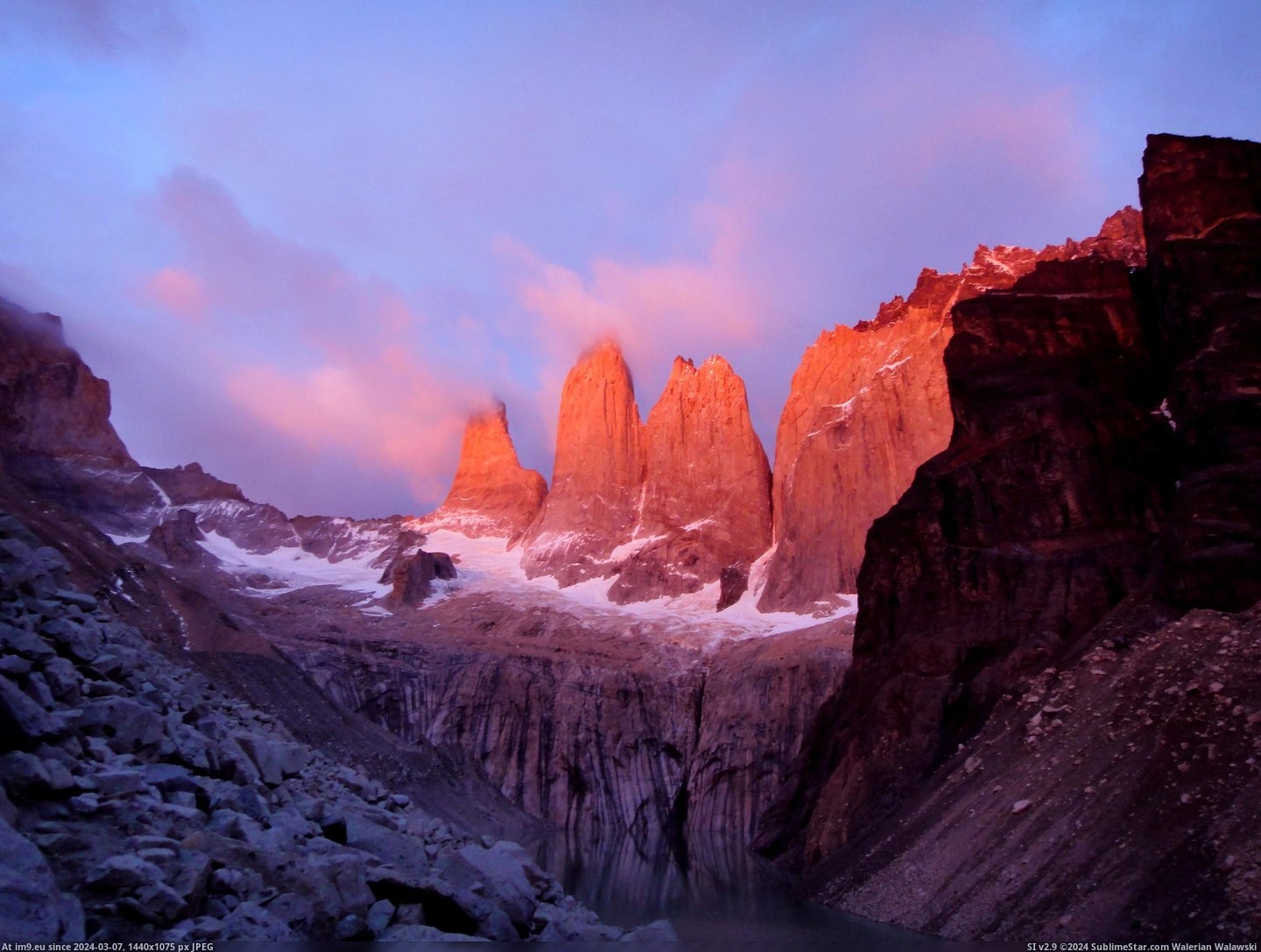 #Did #Place #Point #Sunrise #Hitting #Torres #Paine #Justic #Shoot #Famous #Del #Patagonia [Earthporn] Sunrise hitting the famous Torres del Paine in Patagonia. Not sure my little point & shoot did this place justic Pic. (Obraz z album My r/EARTHPORN favs))