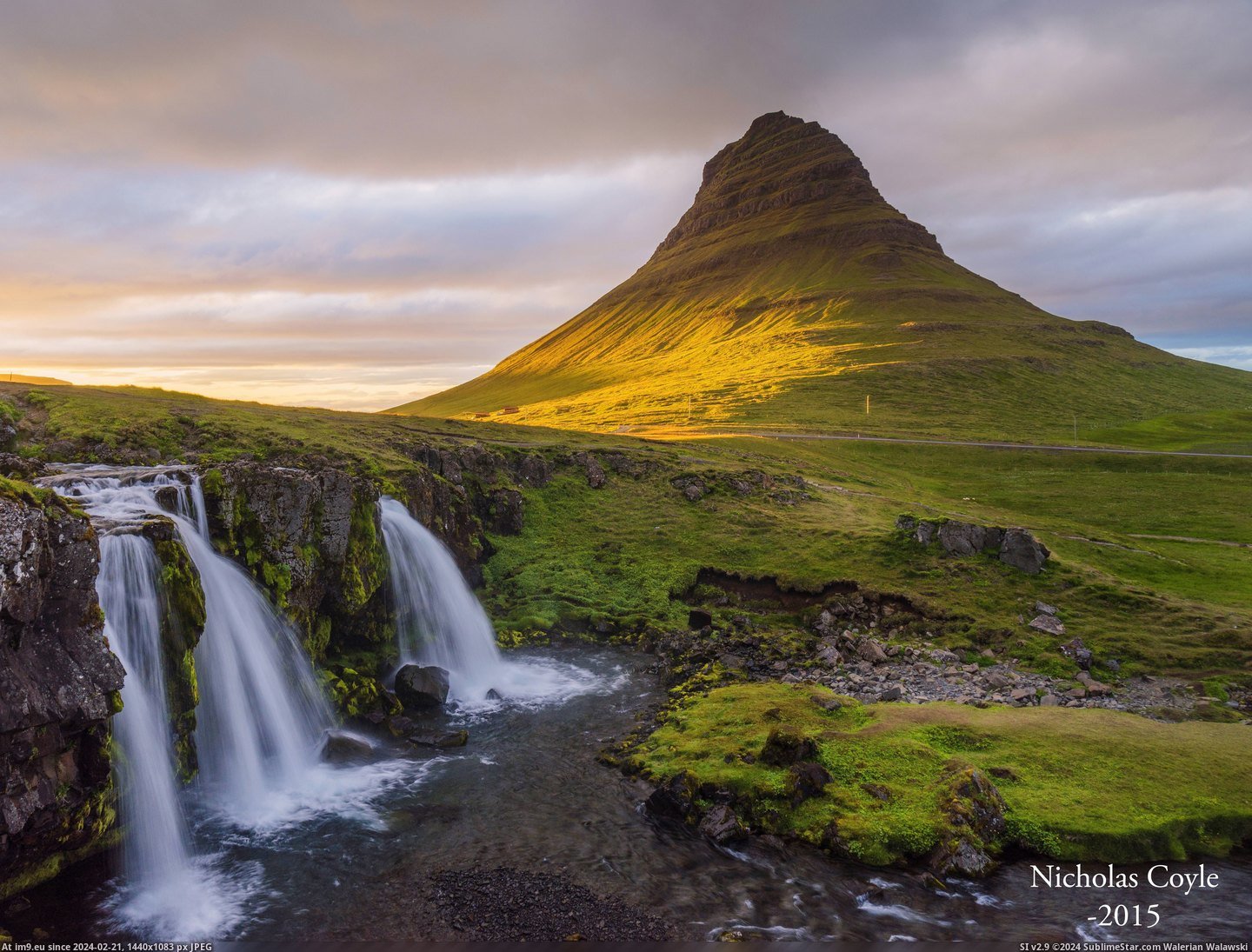 #Sunset #Peninsula #Iceland [Earthporn] Sunset at Kirkjufell, Snæfellsnes Peninsula, Iceland [6498x4900] Pic. (Image of album My r/EARTHPORN favs))