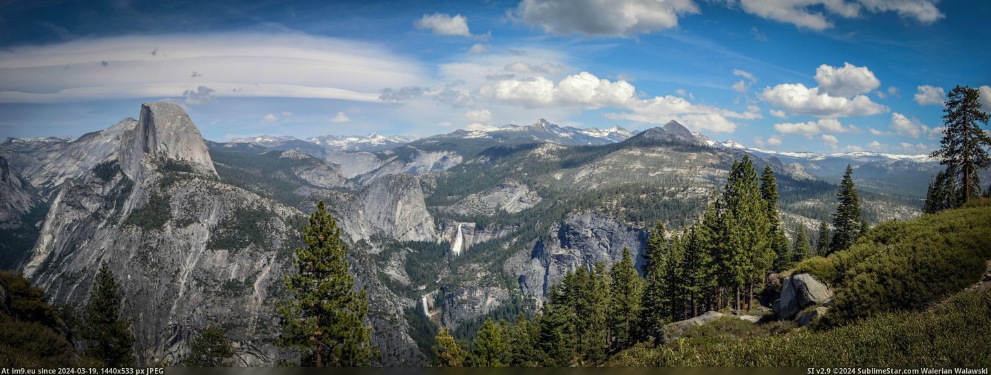 #Park #National #Point #Glacier #Epic #California #Yosemite [Earthporn] The epic view from Glacier Point, Yosemite National Park, California [5619x2092] [OS] [OC] Pic. (Изображение из альбом My r/EARTHPORN favs))