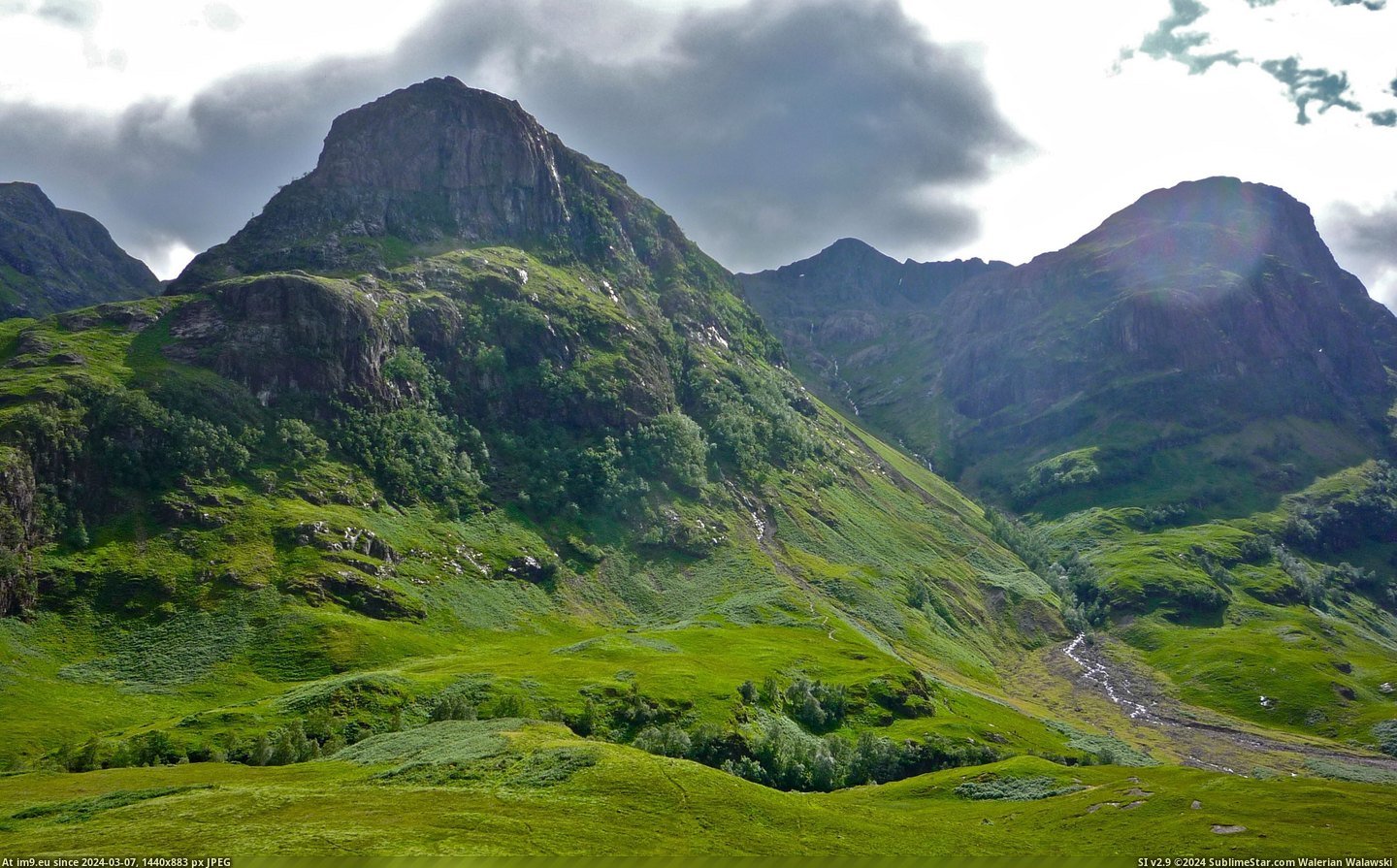 #Famous #Glen #Coe #Scotland [Earthporn] The famous Glen Coe (Scotland) [OC] [3535 × 2180] Pic. (Obraz z album My r/EARTHPORN favs))