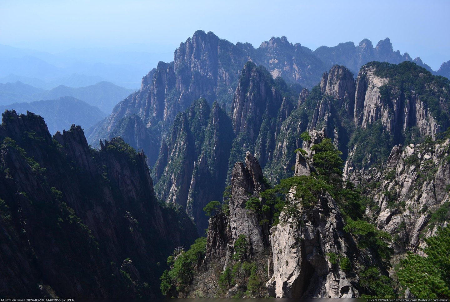 #China #3456x2304 #Huangshan #Peaks [Earthporn] The peaks of Huangshan, China  [3456x2304] Pic. (Image of album My r/EARTHPORN favs))