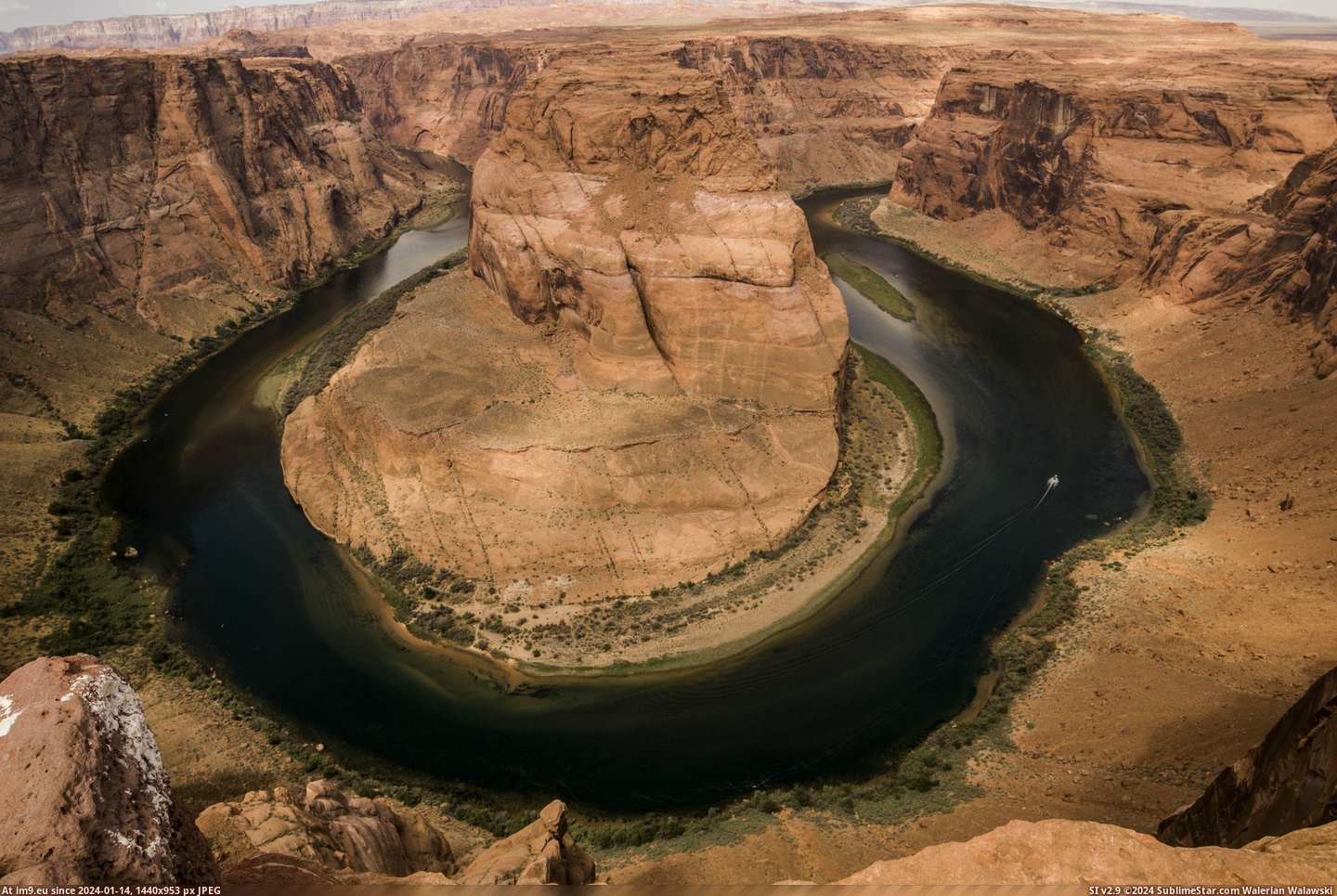 #Huge #Usa #Horseshoe #Arizona #Bend [Earthporn] The unexpectedly huge horseshoe bend, Arizona, USA [3609x2400] Pic. (Image of album My r/EARTHPORN favs))