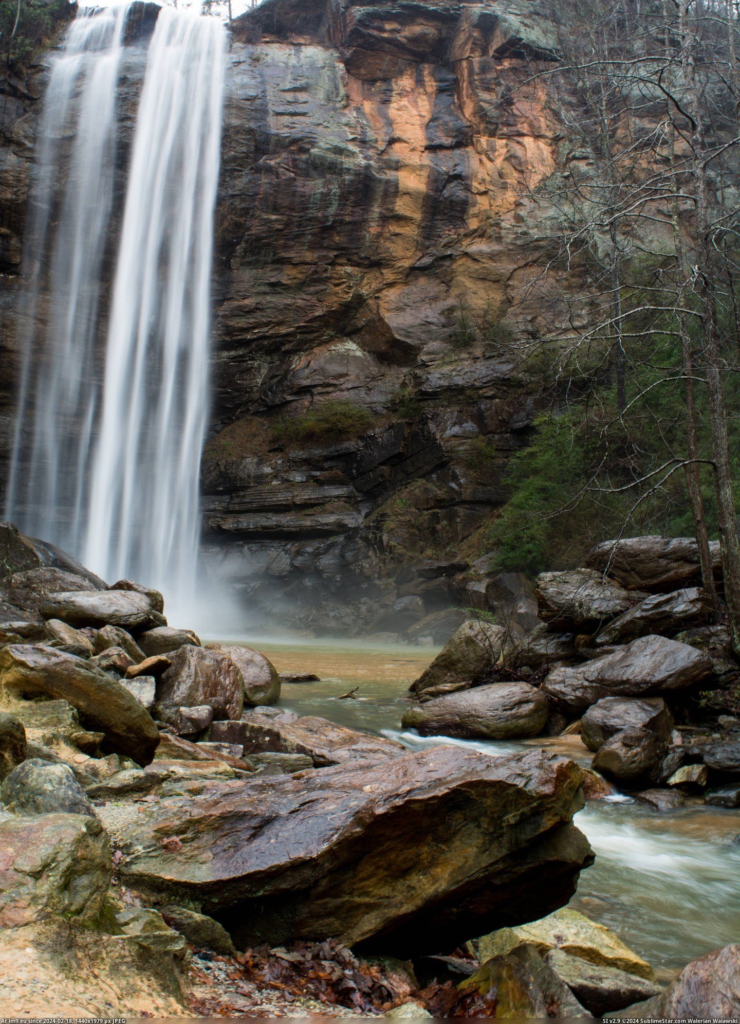 #Falls #Georgia #Usa [Earthporn] Toccoa Falls in Georgia, USA [3923x5403] Pic. (Изображение из альбом My r/EARTHPORN favs))