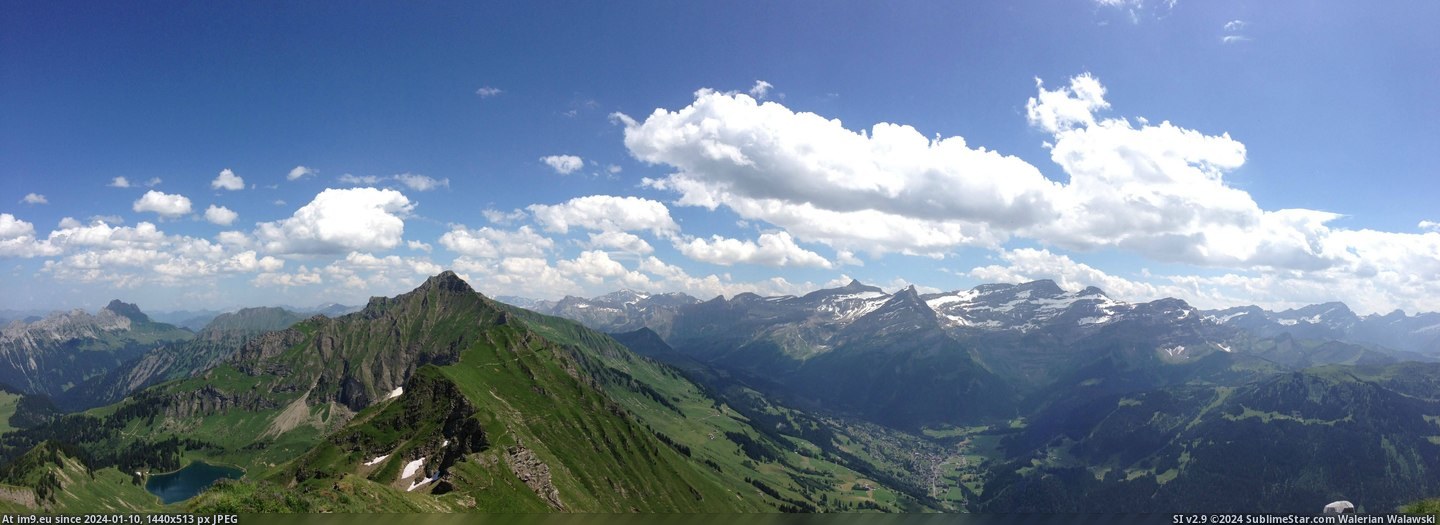 #Switzerland  #Hike [Earthporn] Took This on my Last Hike in Switzerland [6019x2158] Pic. (Bild von album My r/EARTHPORN favs))