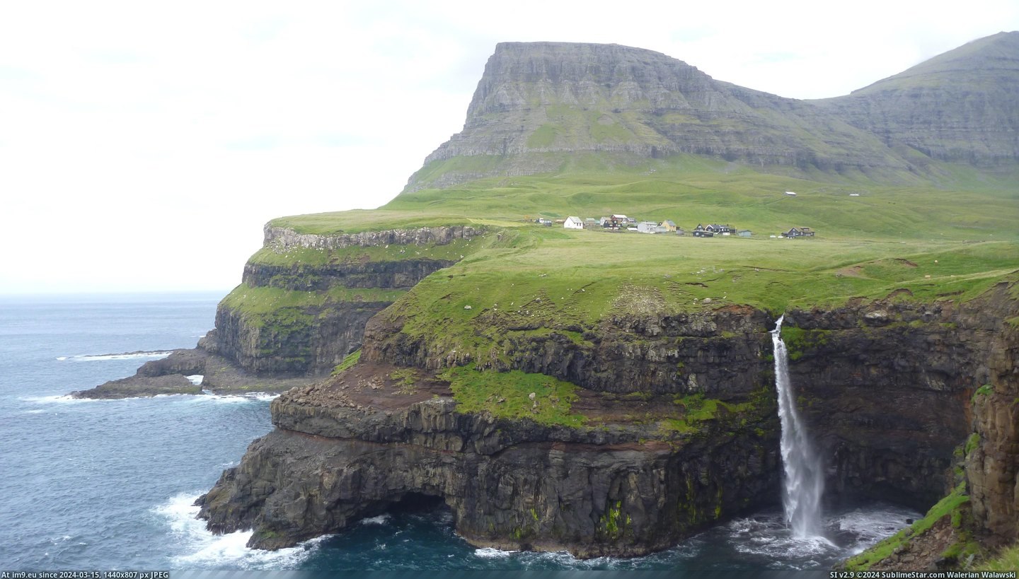#Year #Islands #Travelled #Sadalur #Snapped #Faroe [Earthporn] Travelled to the Faroe Islands last year, snapped this pic of Gásadalur. [4320 × 2432] Pic. (Image of album My r/EARTHPORN favs))