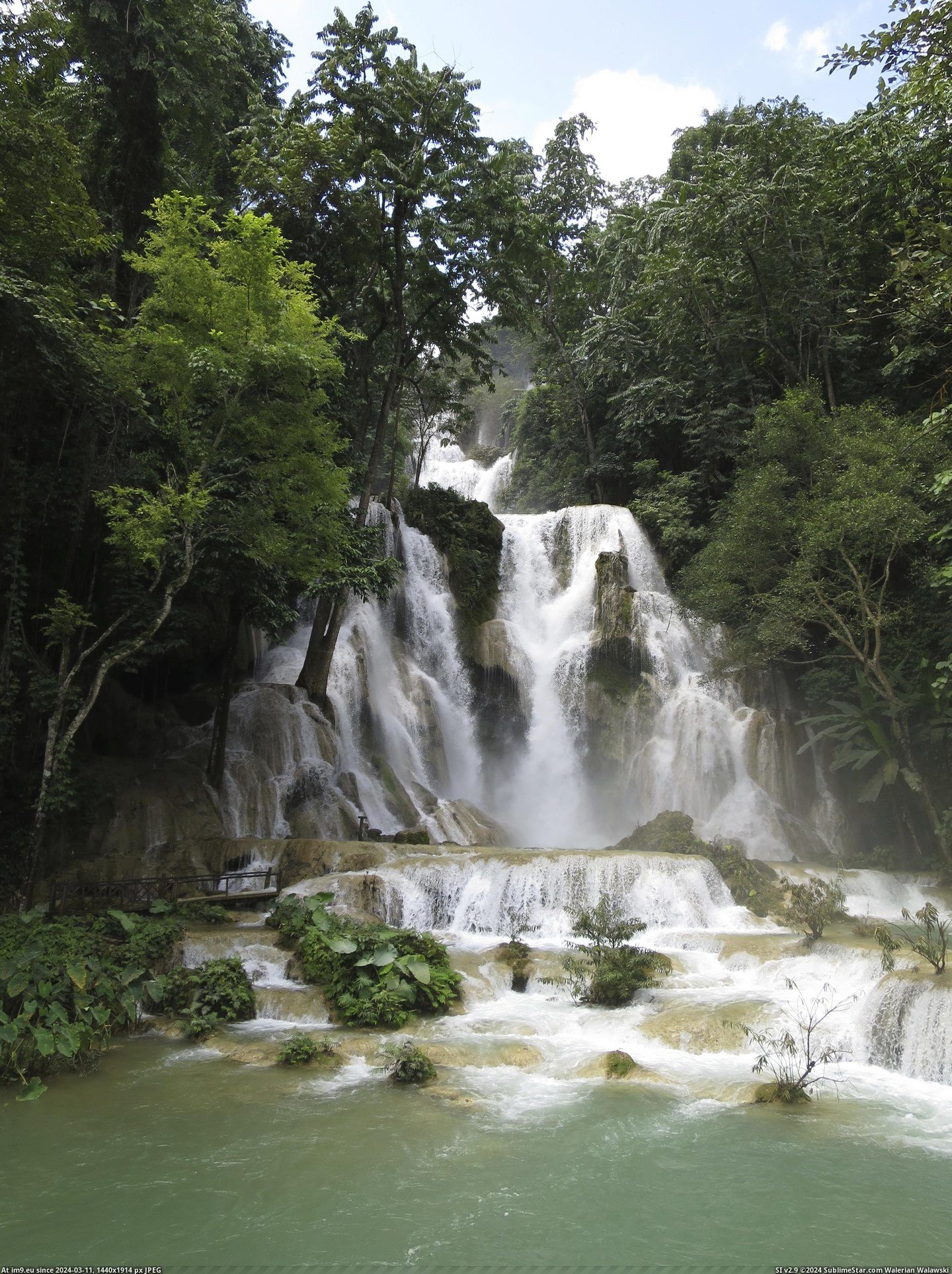 #Great #Falls #Holes #Laos #Travelling #Kuang #Asia #Swimming #Visit [Earthporn] Travelling in SE Asia? You have to visit Kuang Si Falls in Laos. There are some great swimming holes further down to Pic. (Image of album My r/EARTHPORN favs))