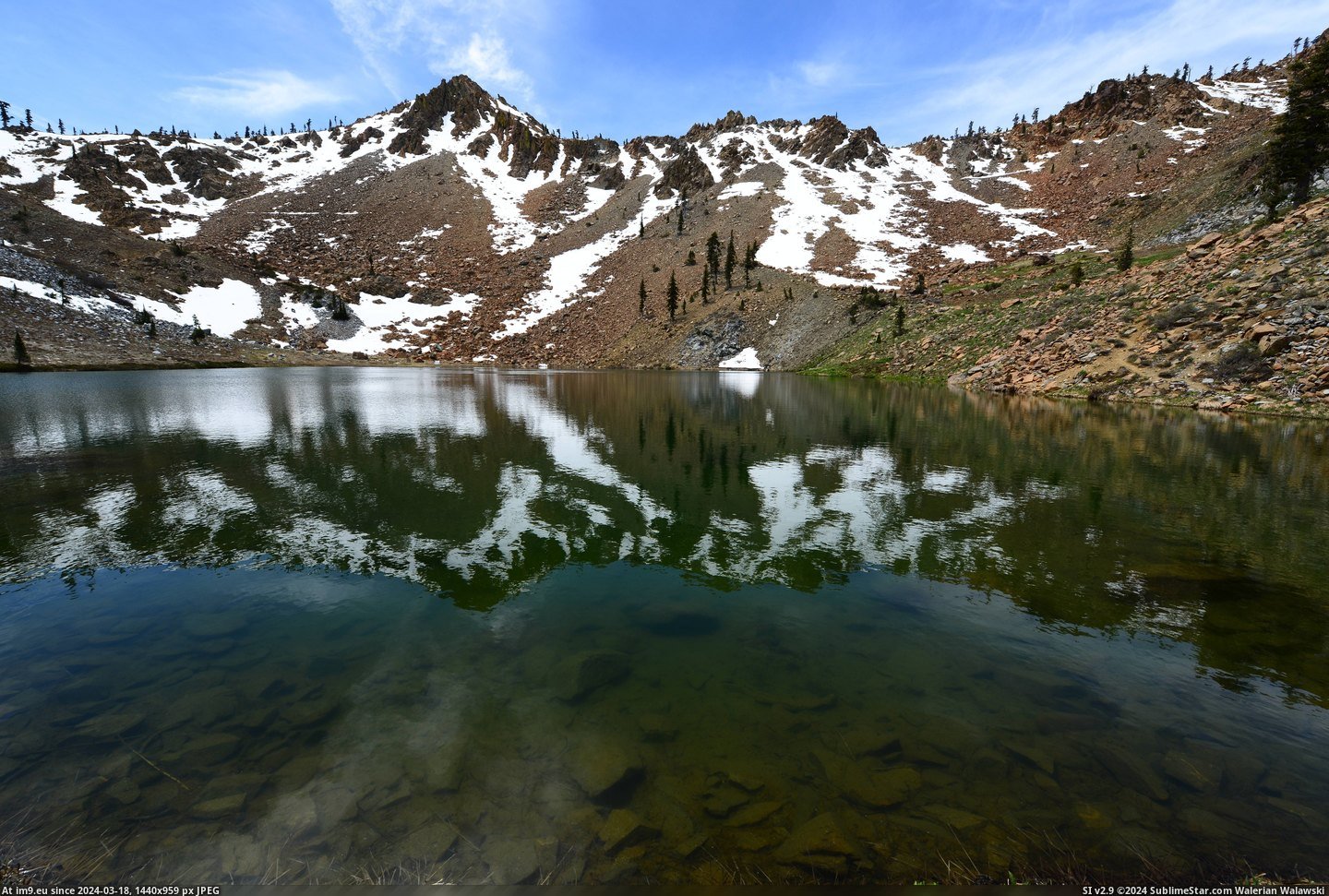 #Lake #Deer #Trinity #Alps [Earthporn] Trinity Alps' Deer Lake [7,360x4,912] [OC] Pic. (Изображение из альбом My r/EARTHPORN favs))