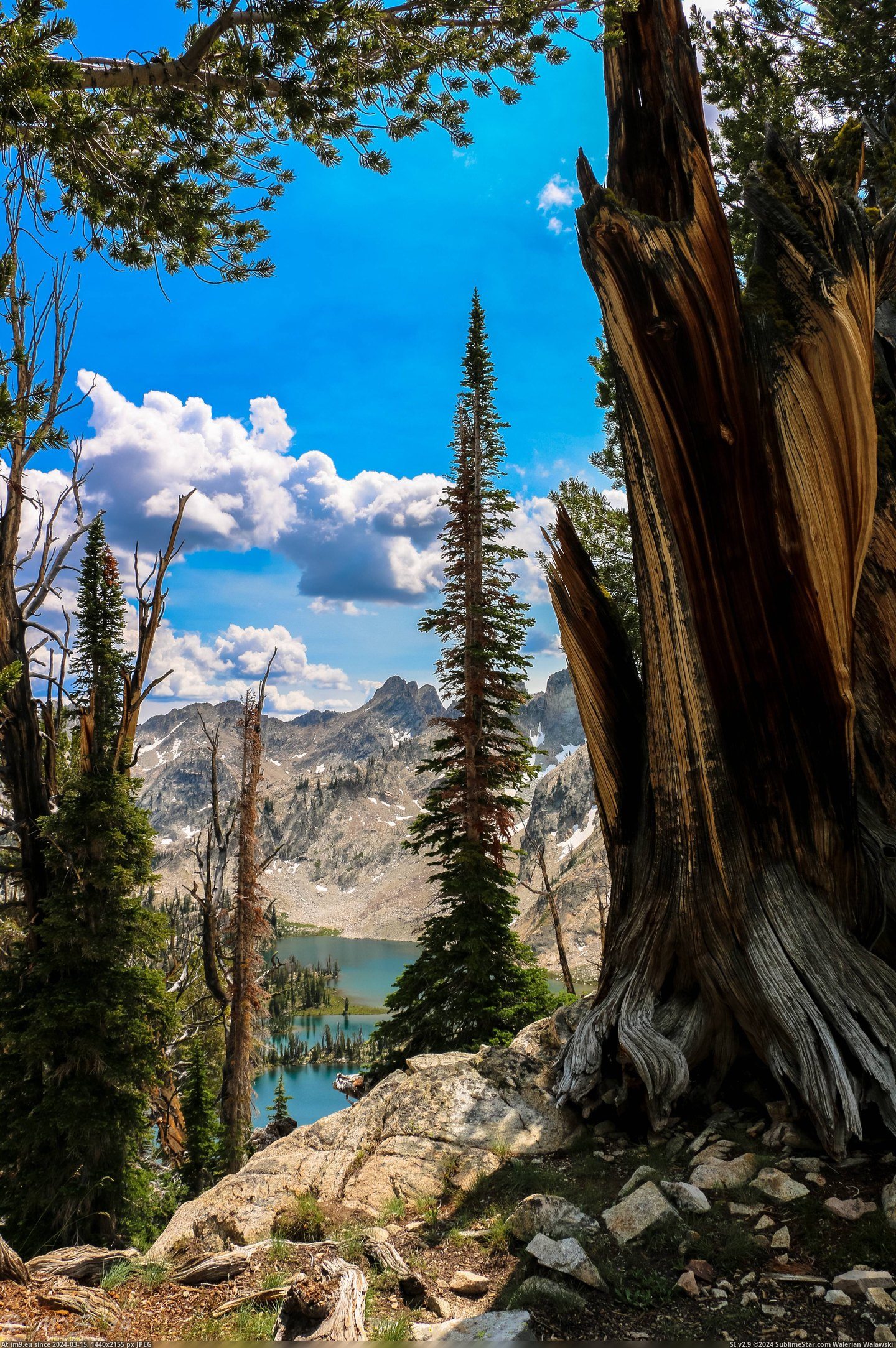 #Twin #Lakes #Summit #Sanders #Toxaway #Mike #Idaho #3648x5472 [Earthporn] Twin Lakes from Toxaway Summit, Idaho [OC] by Mike Sanders [3648x5472] Pic. (Image of album My r/EARTHPORN favs))