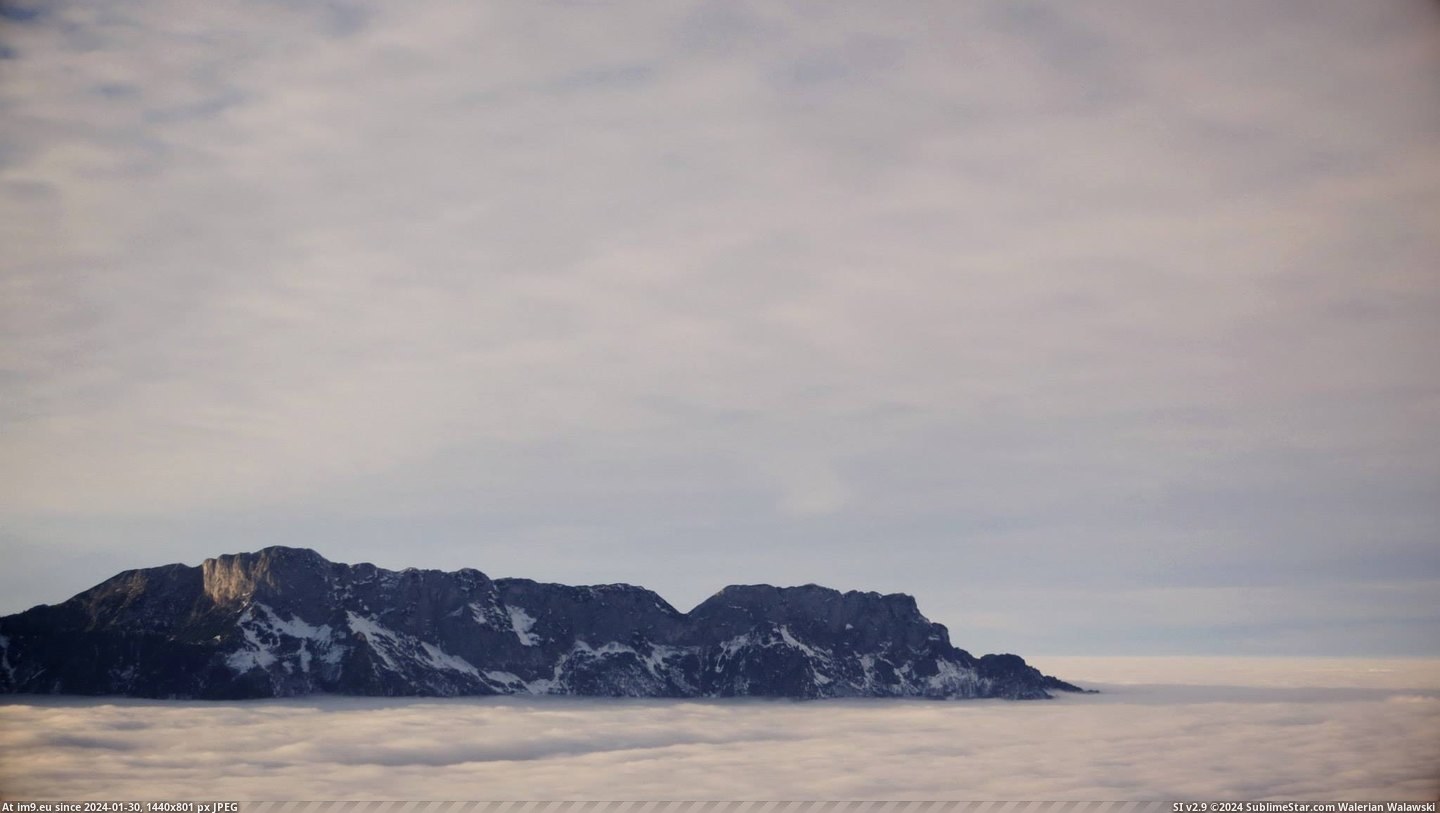 #Mountain #Austria #Untersburg #Cloud #Salzburg [Earthporn] Untersburg Mountain above the cloud - Salzburg Austria [2048x1151] [OC] Pic. (Obraz z album My r/EARTHPORN favs))