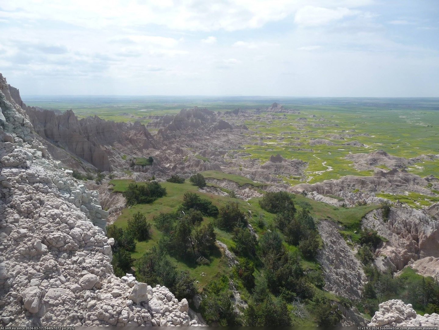 #Park #National #Butte #Badlands #Top #2048x1536 [Earthporn] View from the top of a butte in Badlands National Park, SD [2048x1536] Pic. (Изображение из альбом My r/EARTHPORN favs))
