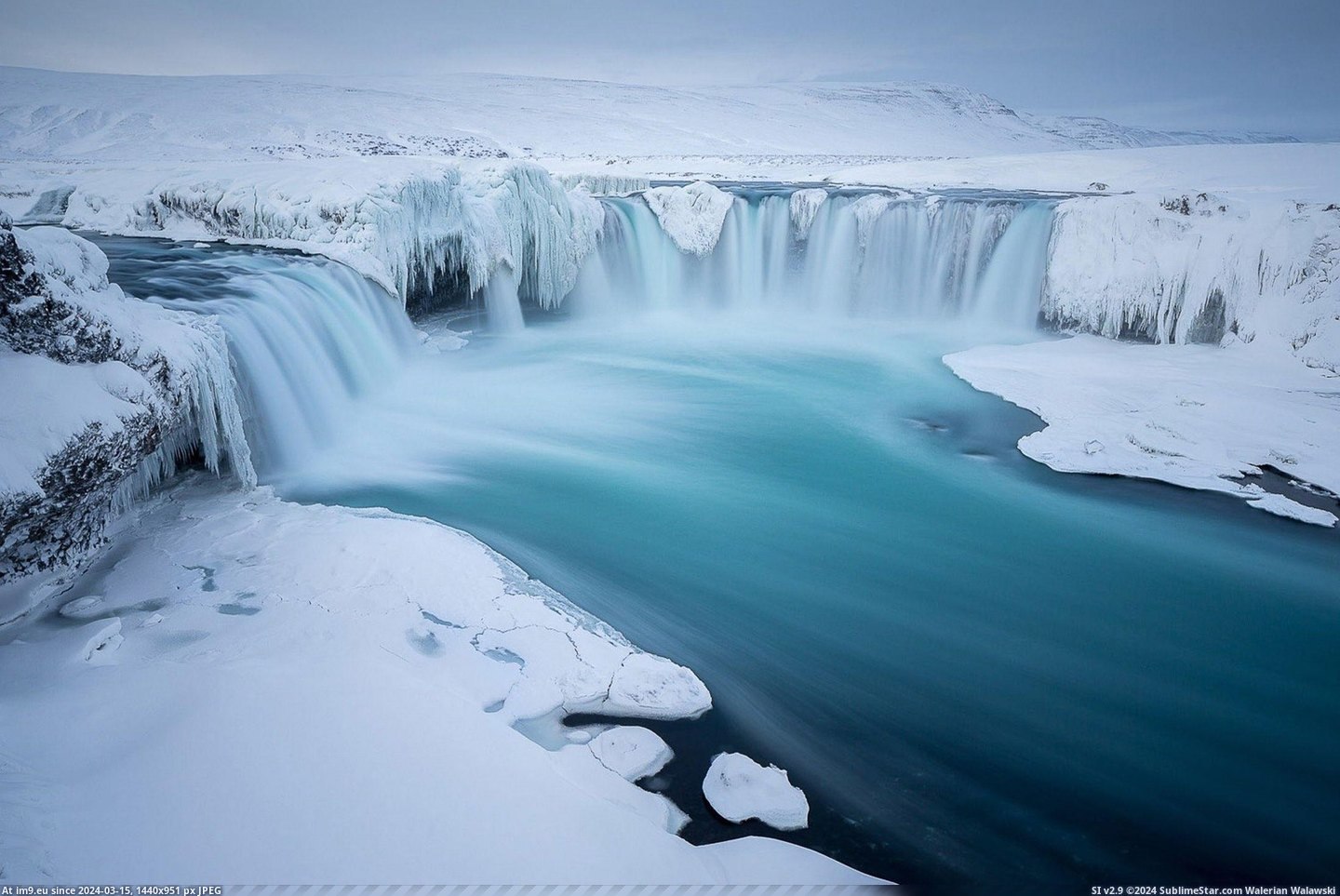#Wallpaper #Beautiful #Wide #Gods #Afoss #Holko #Iceland #Waterfall #Joshua [Earthporn] 'Waterfall of the Gods': Goðafoss, Iceland [1297x1463] by Joshua Holko Pic. (Image of album My r/EARTHPORN favs))
