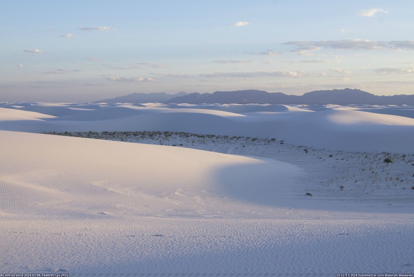 #White #National #Breathtaking #Sands #4912x3264 #Sunset #Monument [Earthporn] White Sands National Monument is breathtaking just before sunset (OC) [4912x3264] Pic. (Image of album My r/EARTHPORN favs))