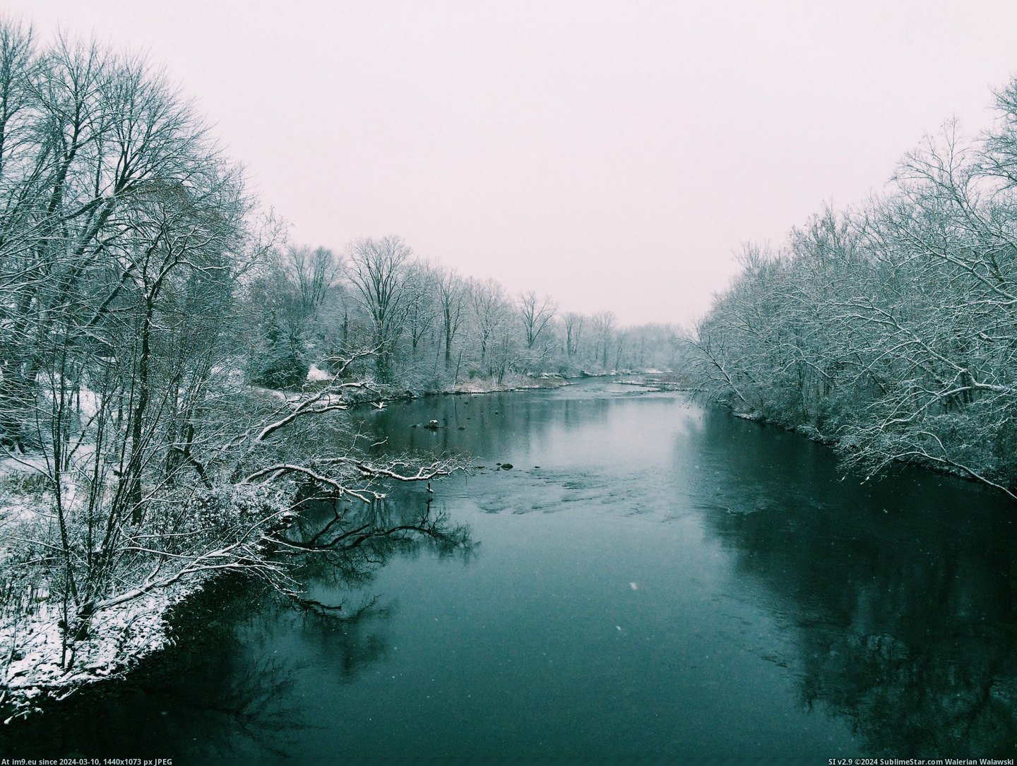 #River #Wonderland #Thames #Winter [Earthporn] Winter Wonderland on the Thames River [OC][3264 × 2448] Pic. (Obraz z album My r/EARTHPORN favs))