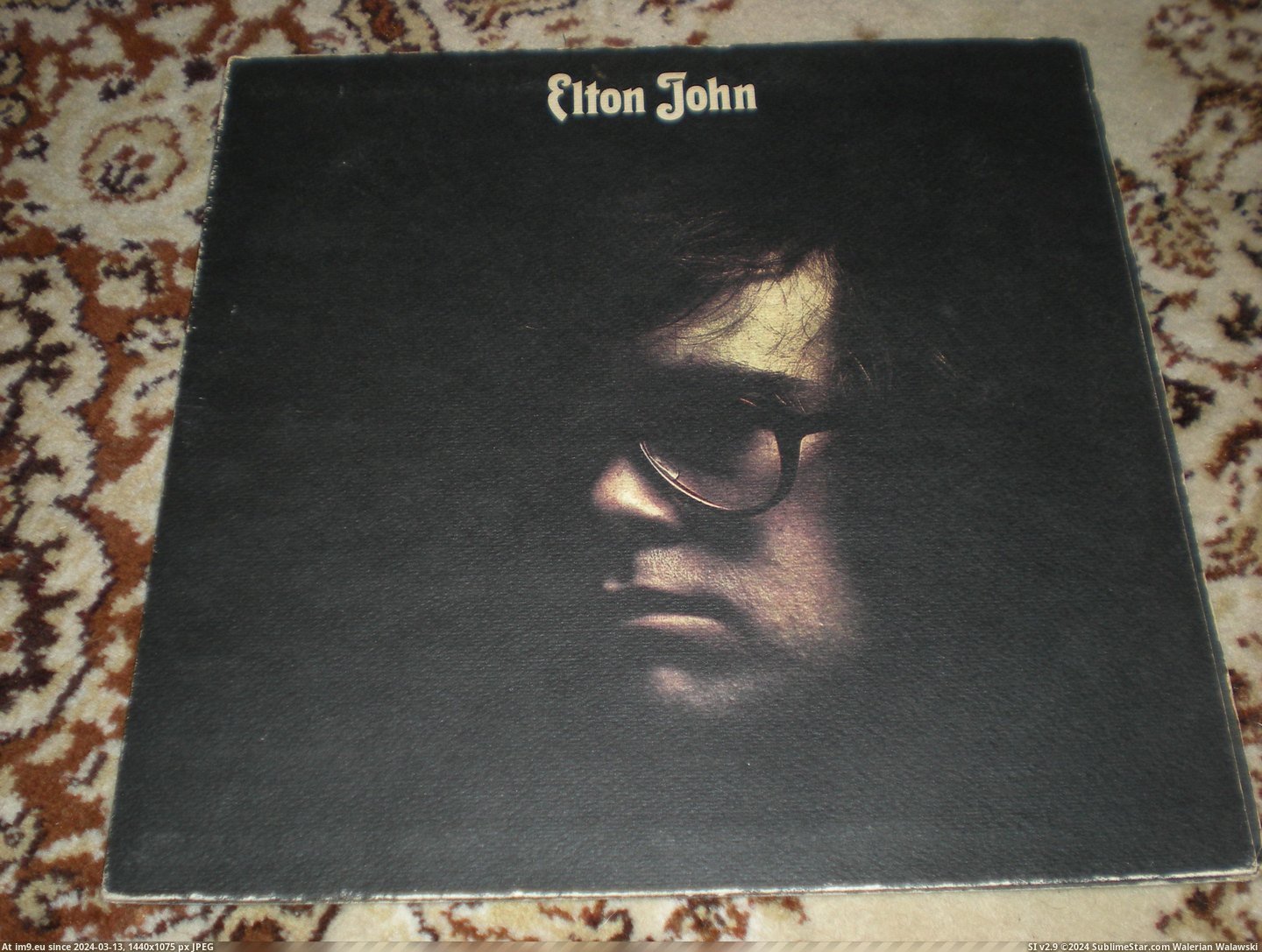 #1st  #Elton Elton 1st Lp 6 Pic. (Obraz z album new 1))