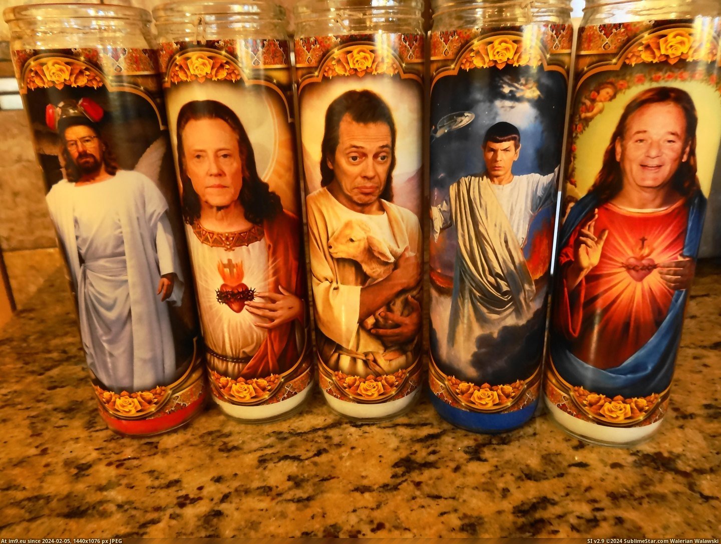 #Funny #Year #Dad #Outdid #Religous #Holidays #Odd #Candles [Funny] Every year my dad gets us odd religous candles around the holidays. This year he really outdid himself. Pic. (Bild von album My r/FUNNY favs))