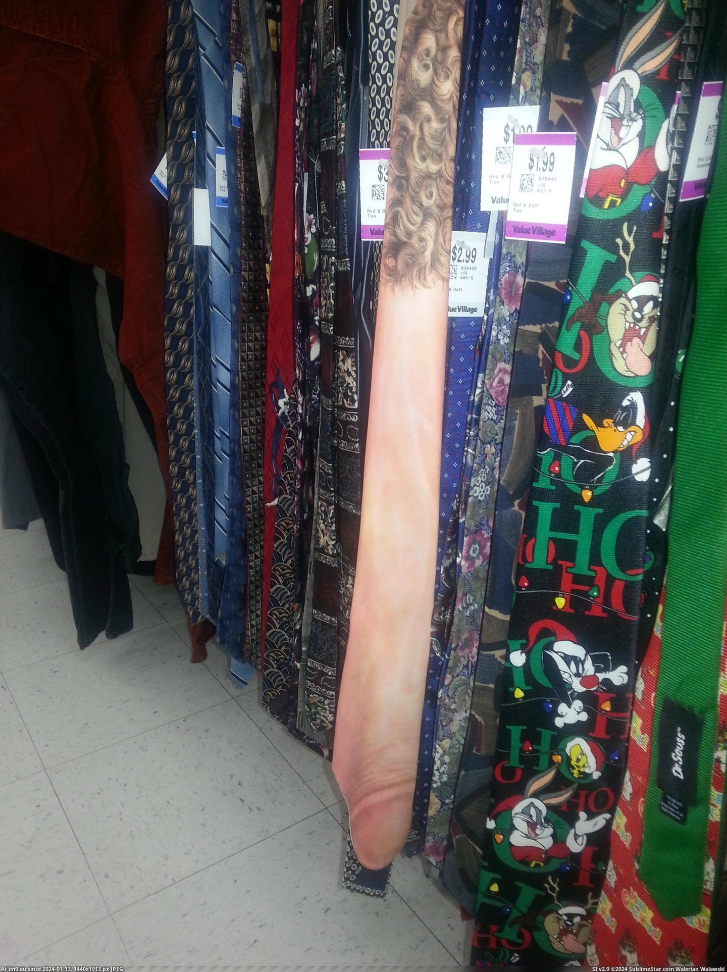 #Funny #Big #Work #Job #Interview #Lighter #Scanning #Color #Tie #Rack #Loud [Funny] I have a big job interview. I need a tie that is lighter in color...not too loud...*scanning rack* 'oh, that would work. Pic. (Image of album My r/FUNNY favs))
