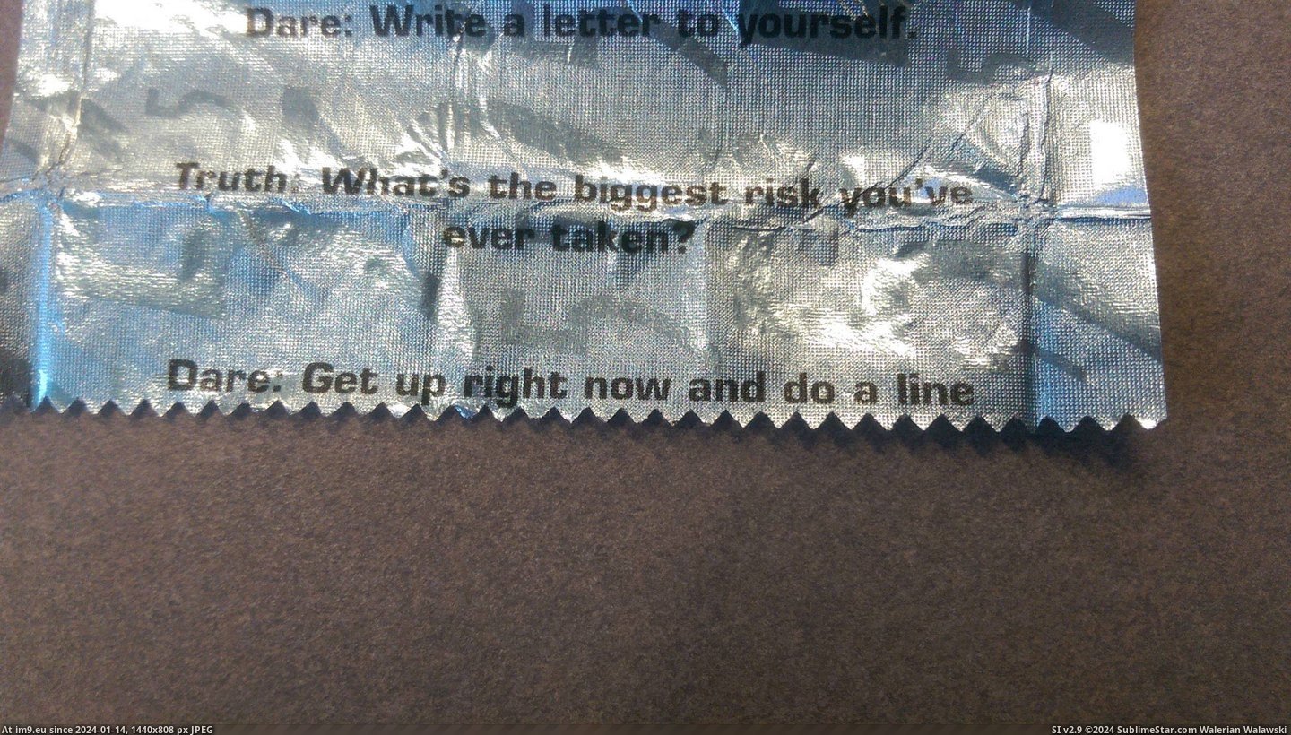 #Funny #Pretty #Dares #Intense #Gum [Funny] These 5 Gum dares are getting pretty intense... Pic. (Image of album My r/FUNNY favs))