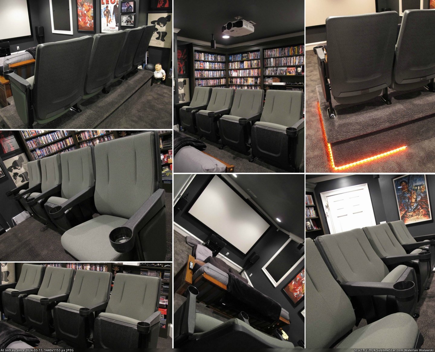 #Gaming #You #Movie #See #Theater #Added #Seats #Room #Wanted #Lot [Gaming] A lot of you wanted to see my movie-gaming room after the theater seats were added. Well...here ya go. :-) Pic. (Image of album My r/GAMING favs))