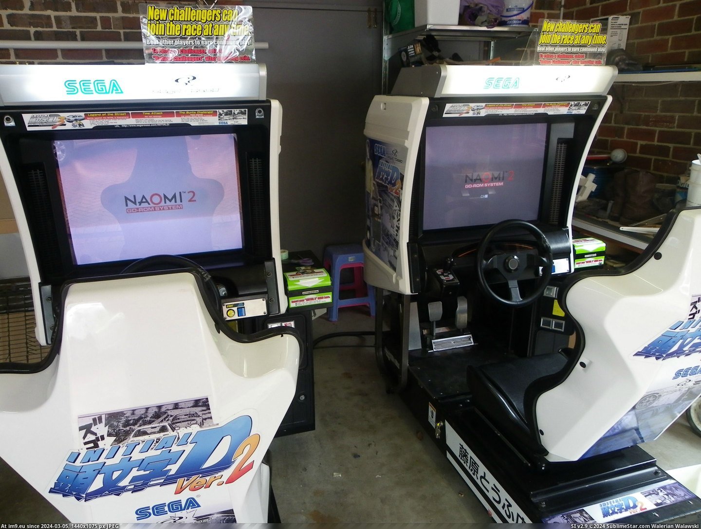 #Gaming #Two #Arcade #Fixing #Racer #Games #Finished [Gaming] Just finished fixing up two arcade racer games! 21 Pic. (Image of album My r/GAMING favs))
