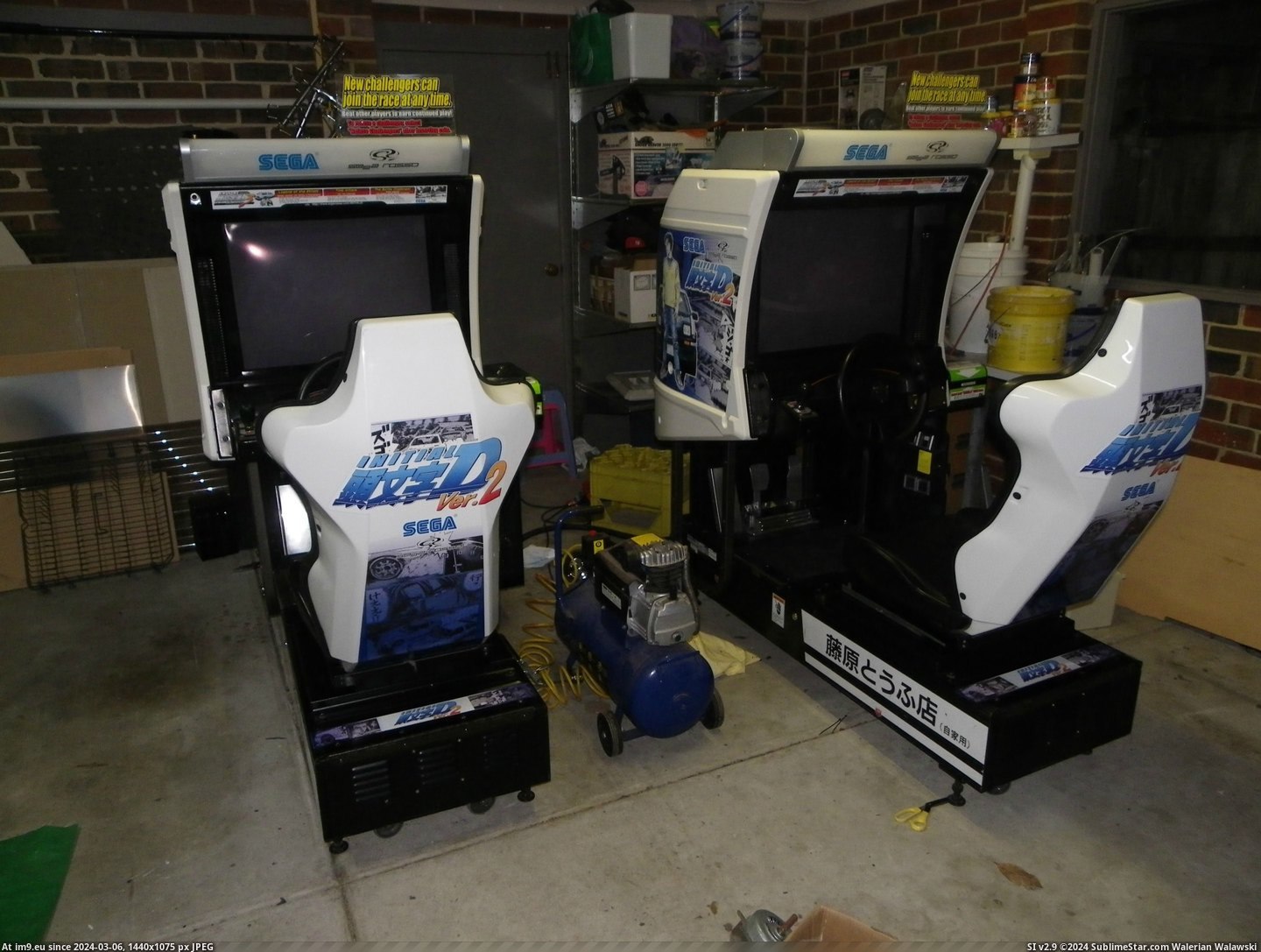 #Gaming #Two #Arcade #Fixing #Racer #Games #Finished [Gaming] Just finished fixing up two arcade racer games! 25 Pic. (Obraz z album My r/GAMING favs))