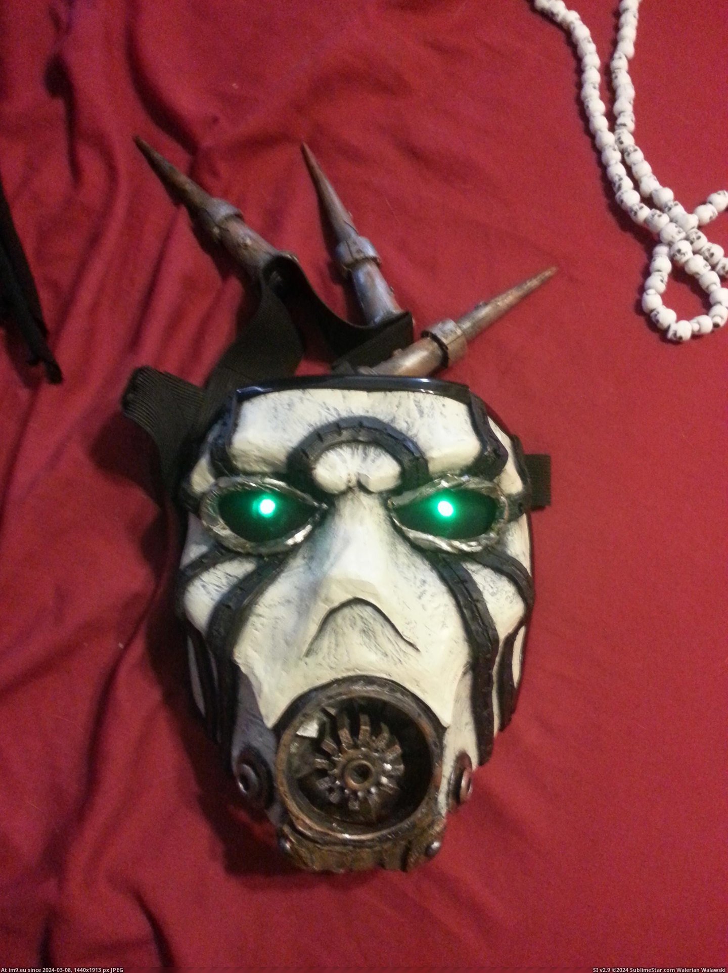 #Gaming #Psycho #Mask [Gaming] My custom psycho mask Pic. (Image of album My r/GAMING favs))