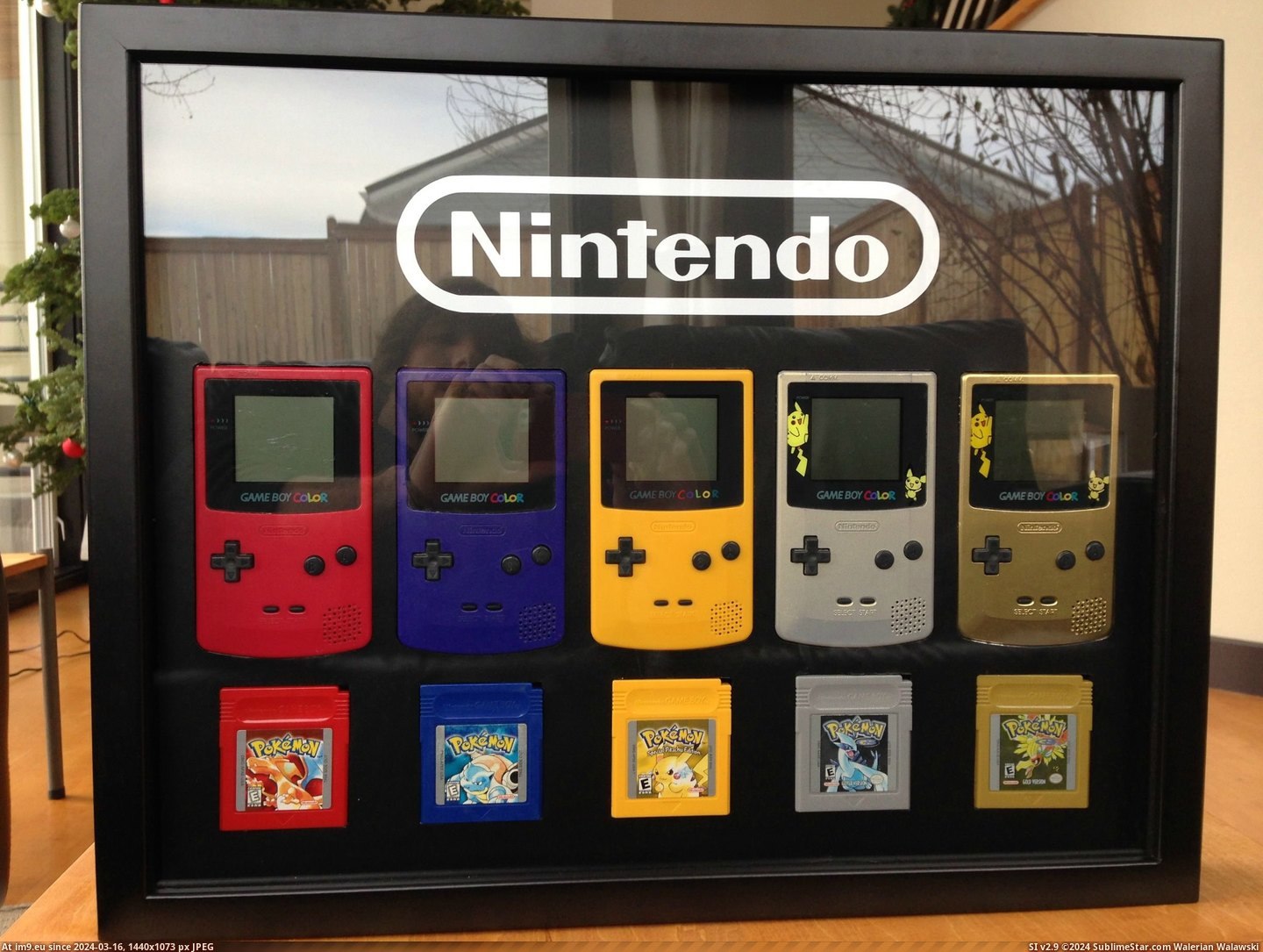 #Gaming #For #Christmas #Display #Gameboy #Girlfriend #Pokemon #Gift [Gaming] My take on the Gameboy-Pokemon display for my girlfriend's Christmas gift 2 Pic. (Image of album My r/GAMING favs))