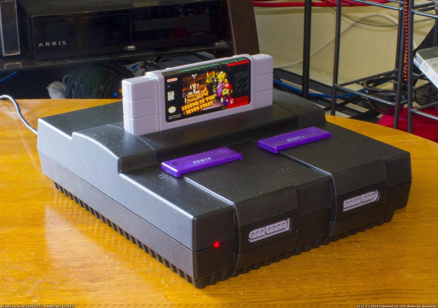 #Gaming #Snes #Black [Gaming] The SNES looks much better in black Pic. (Bild von album My r/GAMING favs))