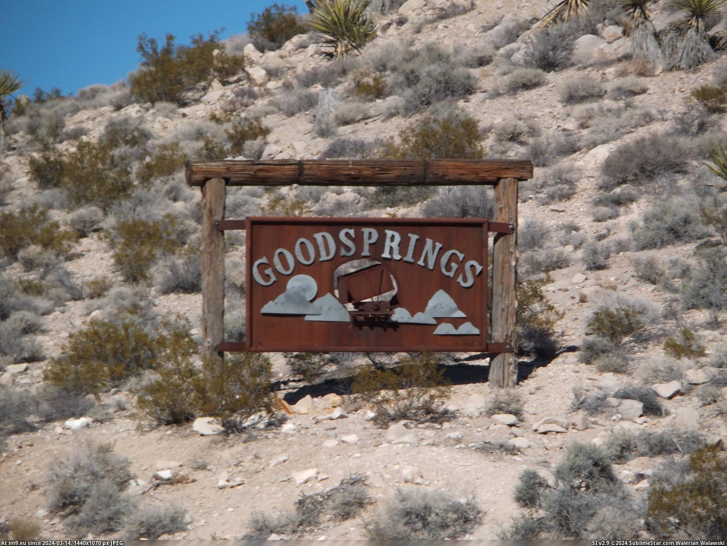 #Gaming #Photos #Comparison #Visited #Goodsprings #Real #Decided [Gaming] Visited the real Goodsprings in January and decided to take some comparison photos. 5 Pic. (Image of album My r/GAMING favs))